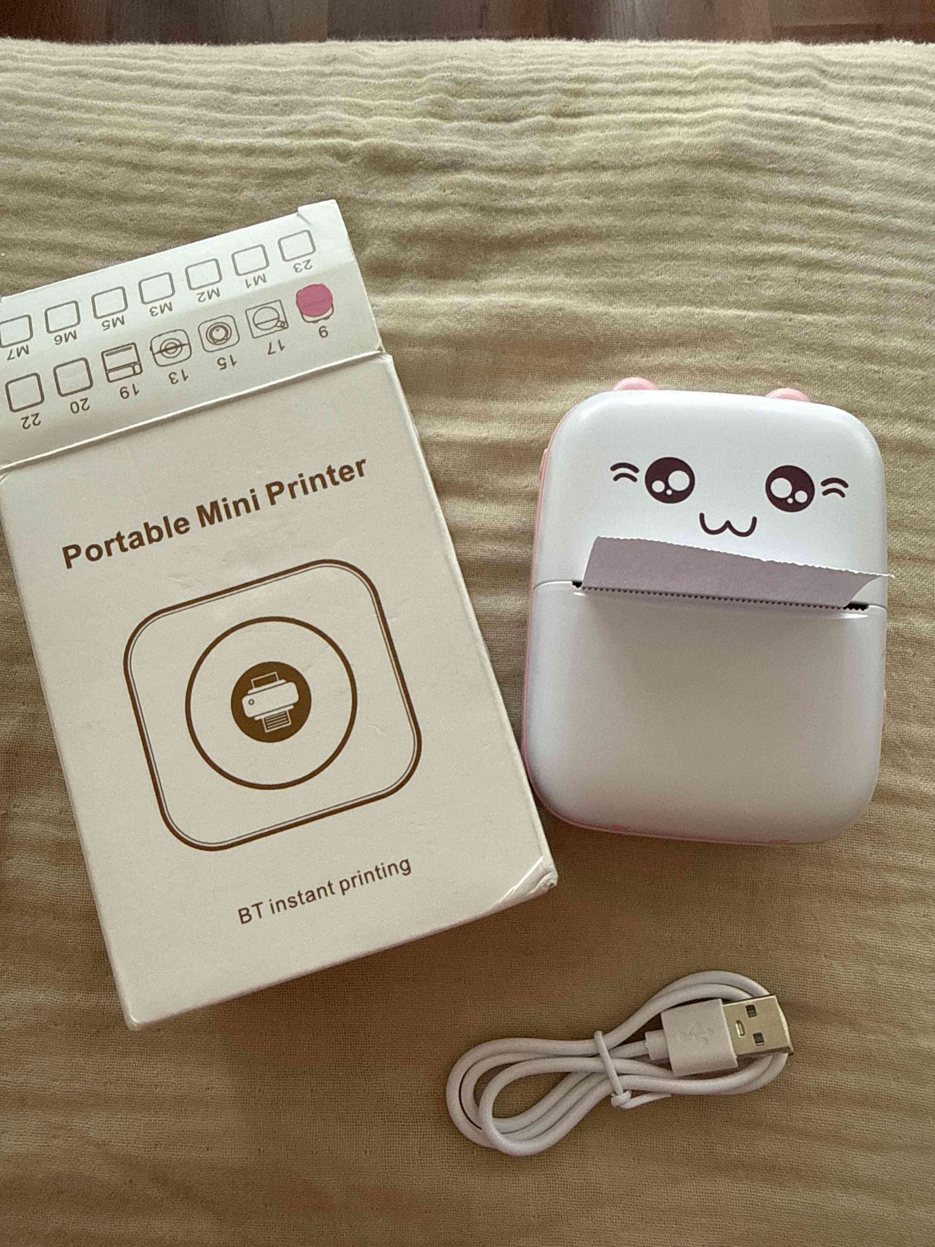 Impresora portátil mini - miniatura 1