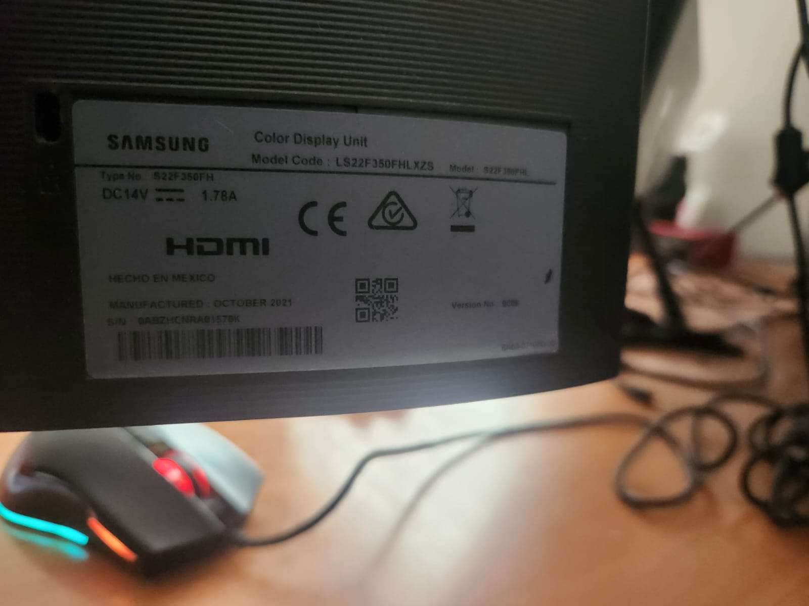 Monitor Gamer Samsung LED 22 pulgadas - miniatura 3