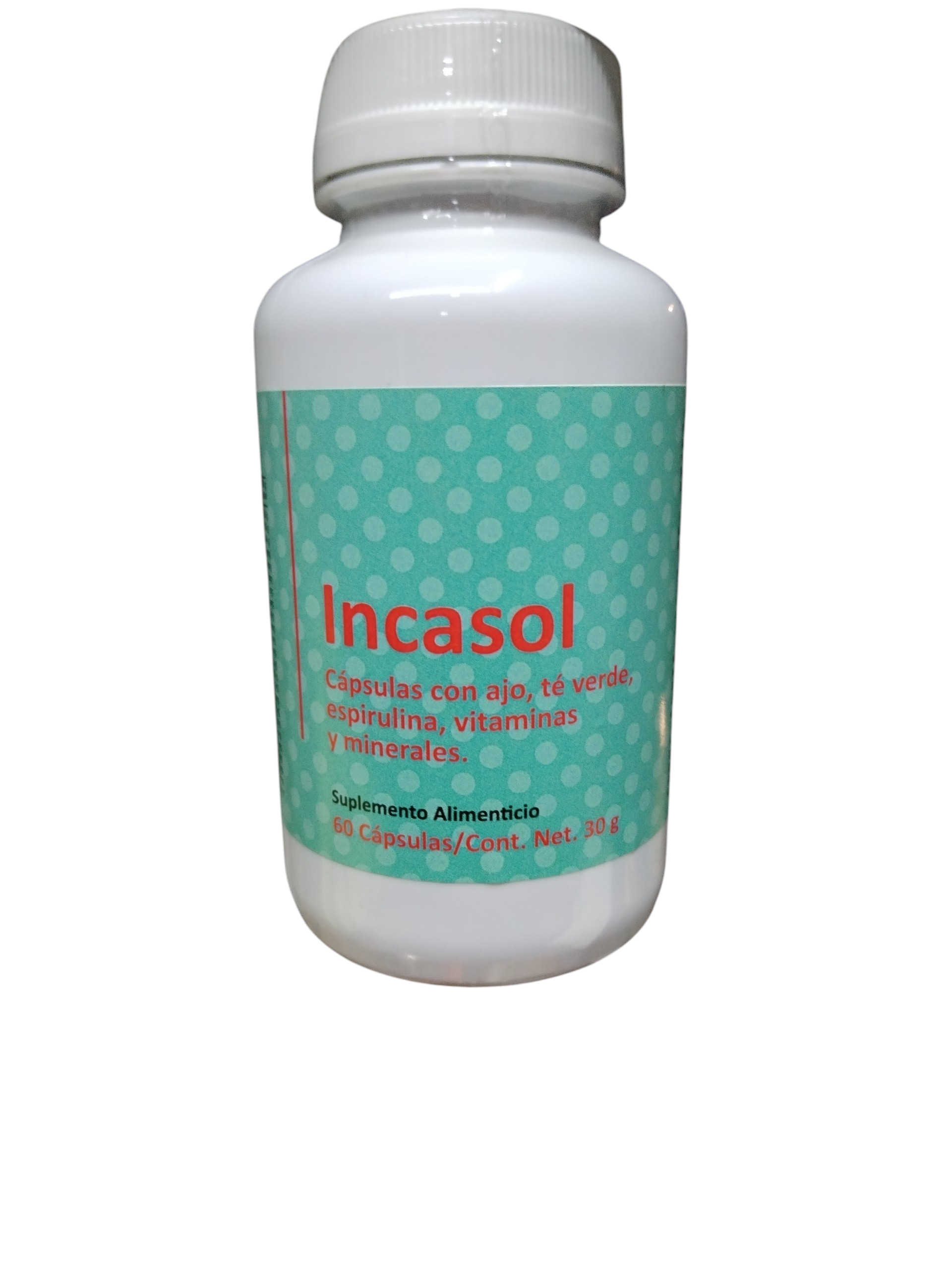 Suplemento alimenticio Incasol 60 Cáps. - miniatura 1