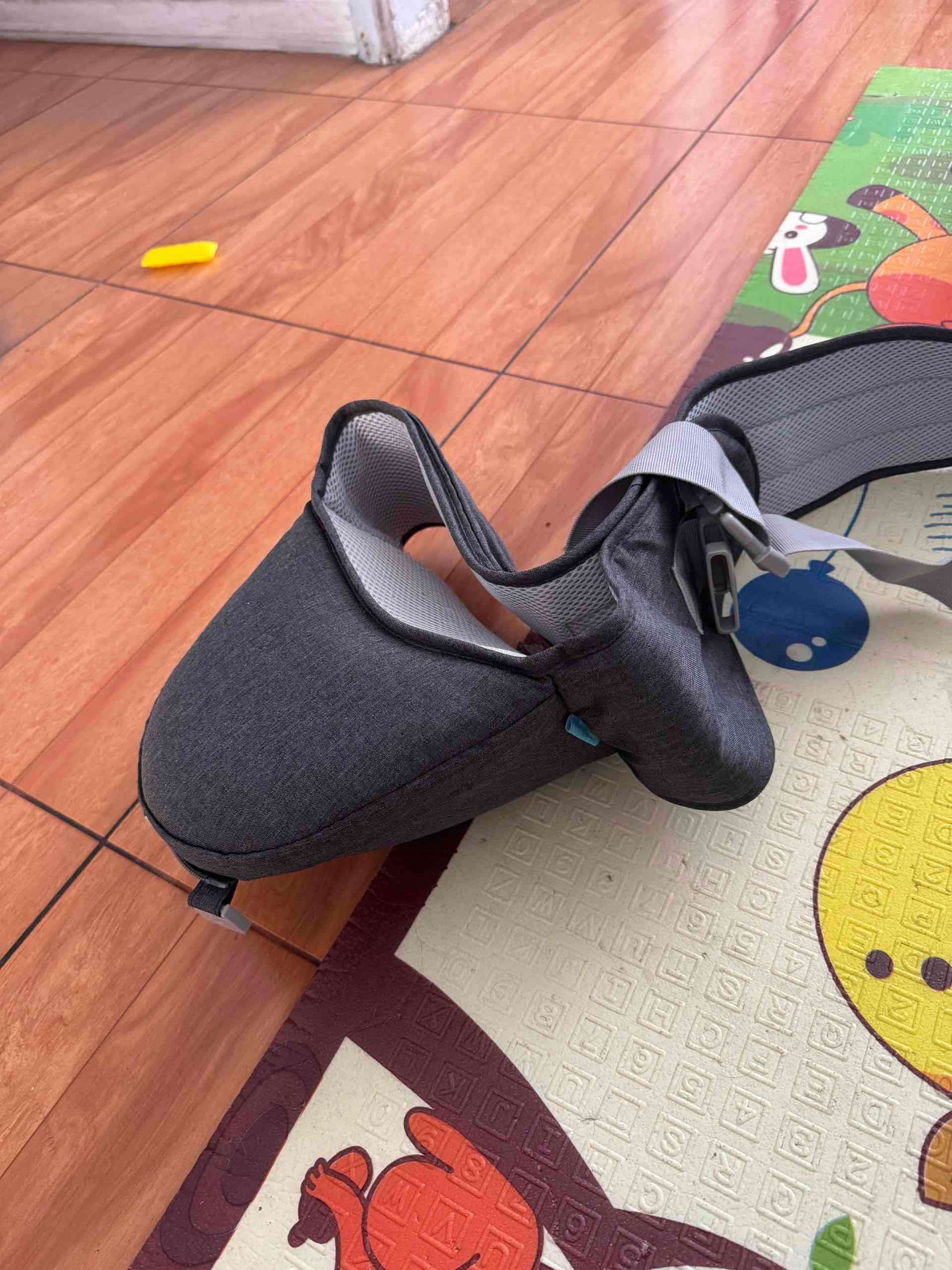 Mochila porta bebé gris oscuro - 2