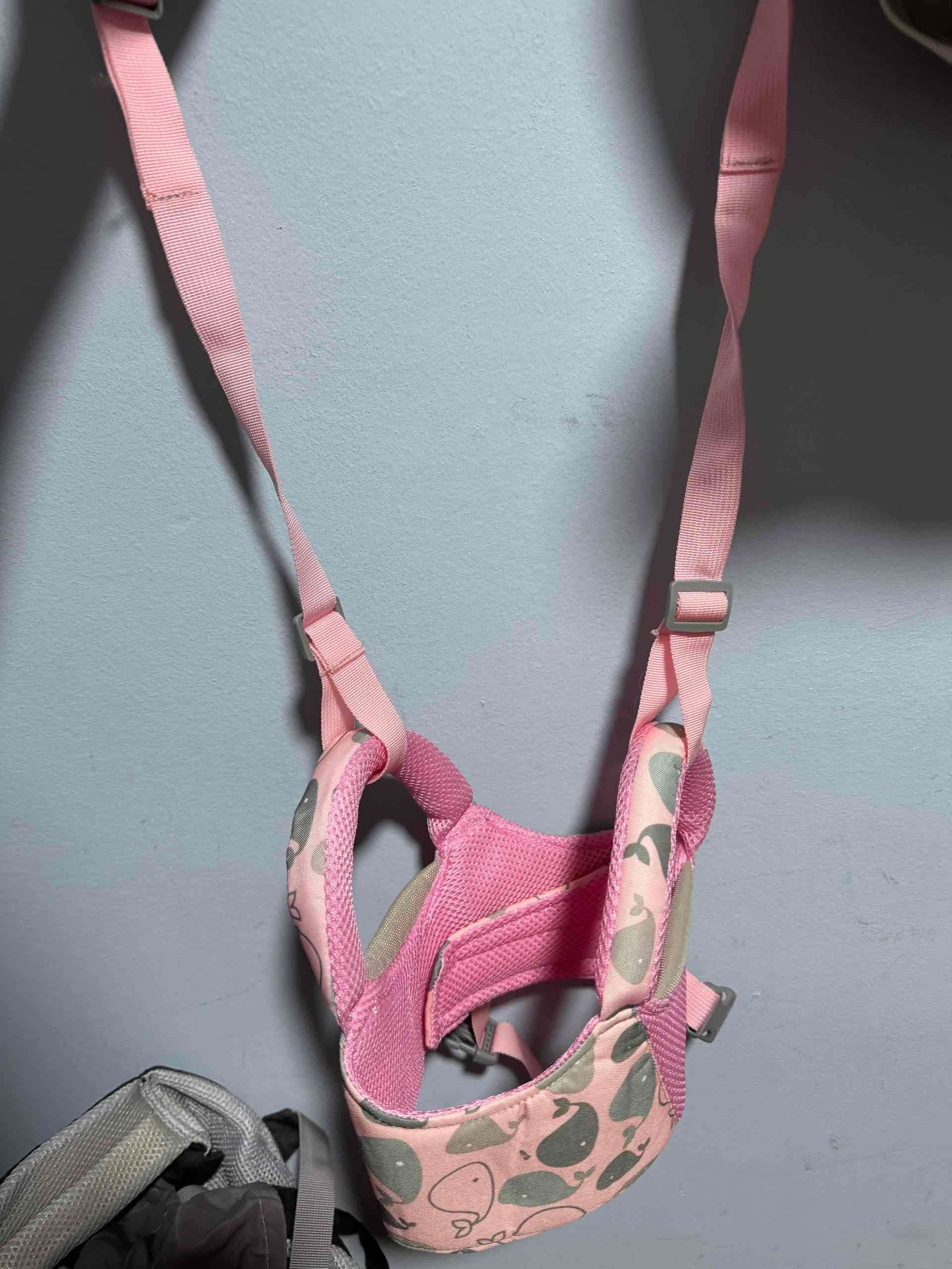 Arnés de seguridad para bebé rosado - miniatura 1