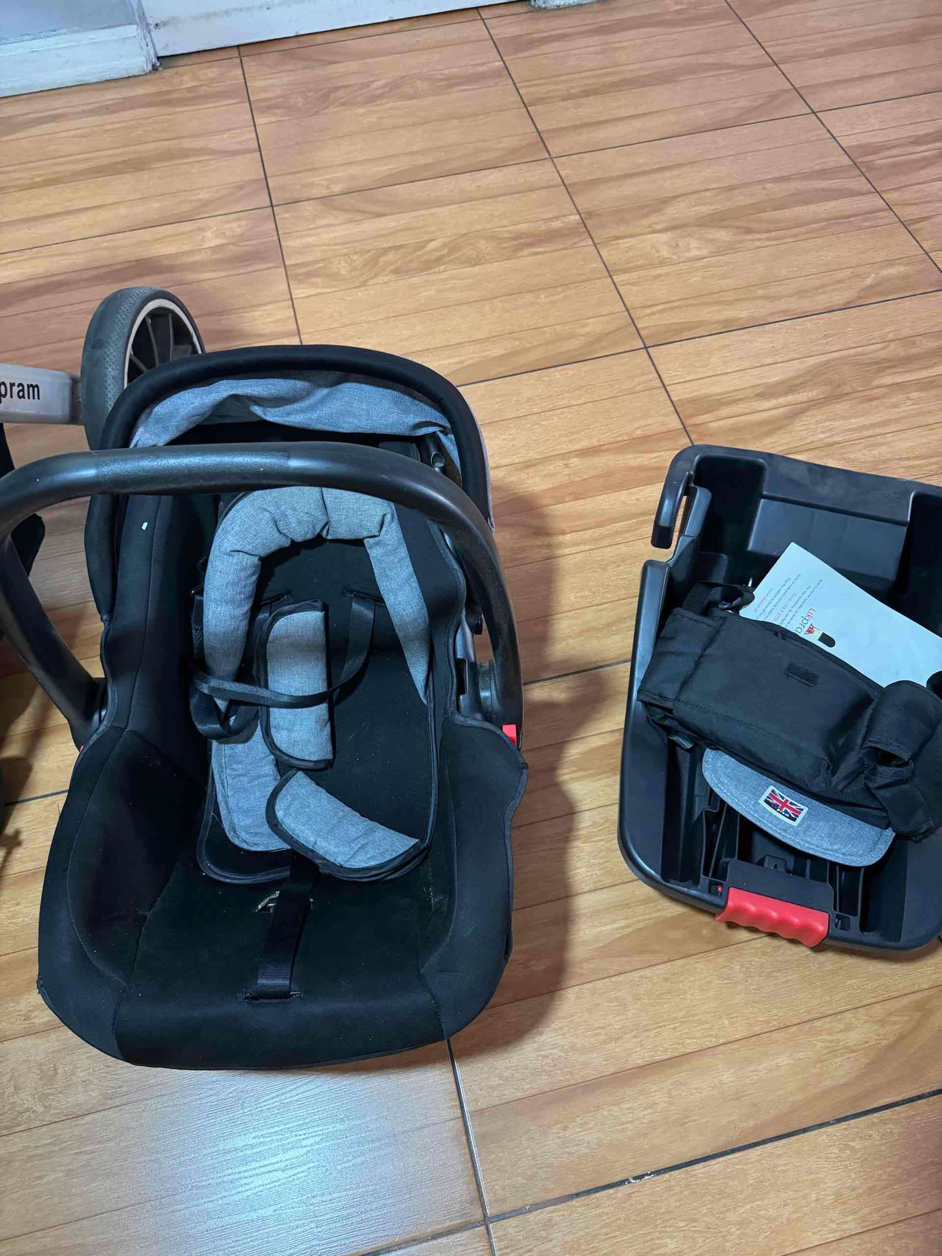 Coche convertible 3 en 1 gris - miniatura 3