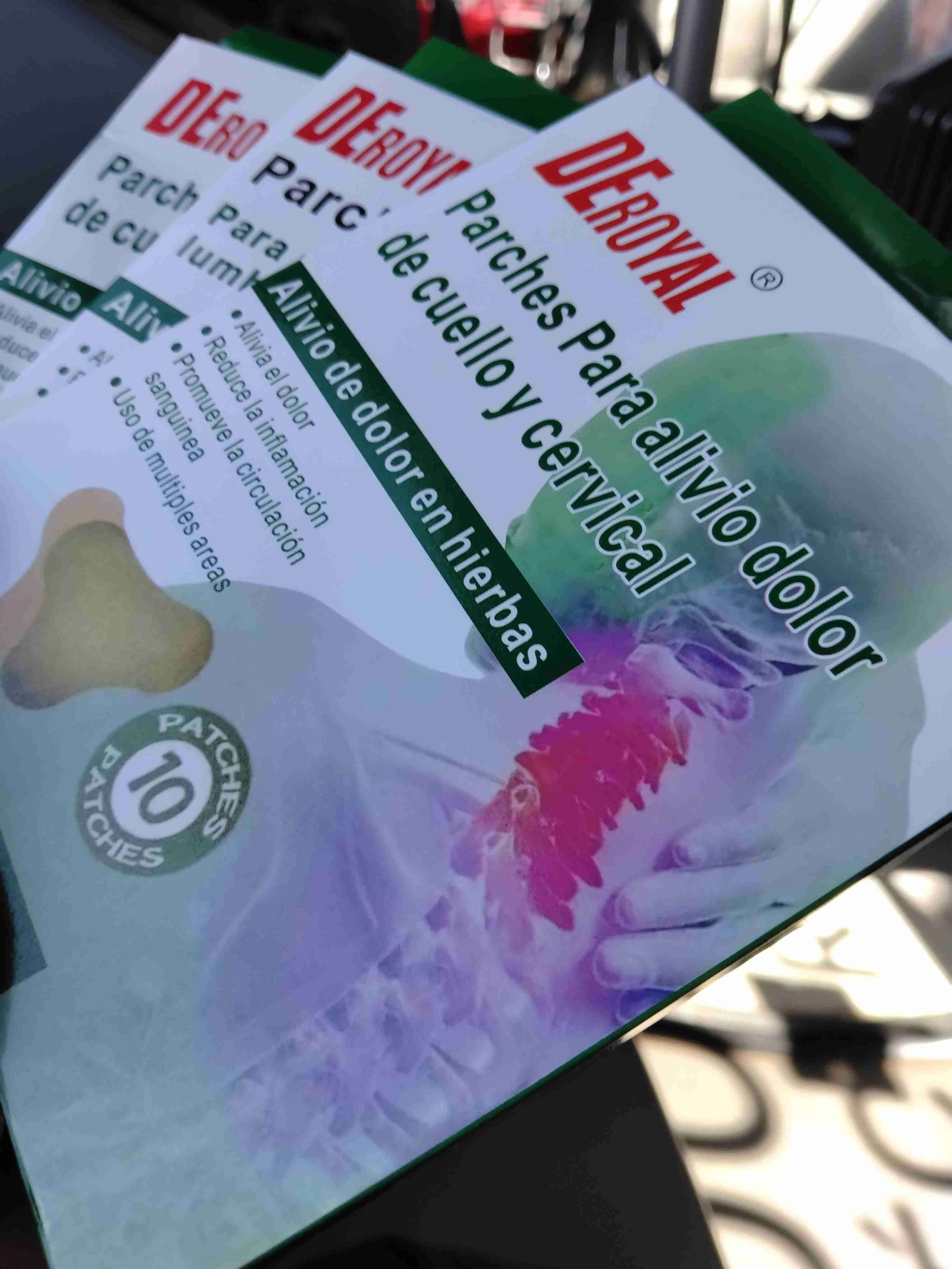 Parches alivio dolor cuello y cervical - miniatura 2