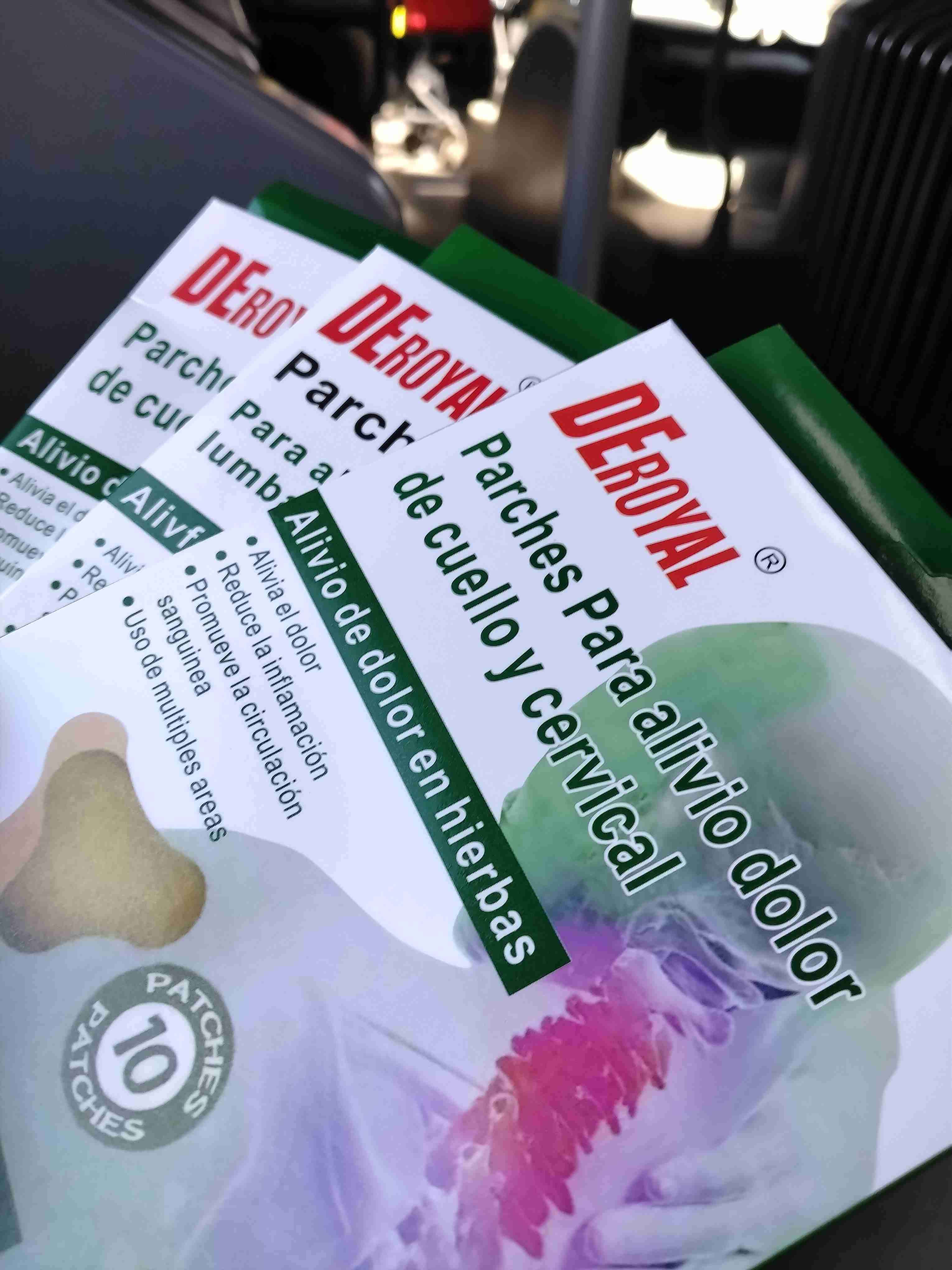 Parches alivio dolor cuello y cervical - miniatura 3