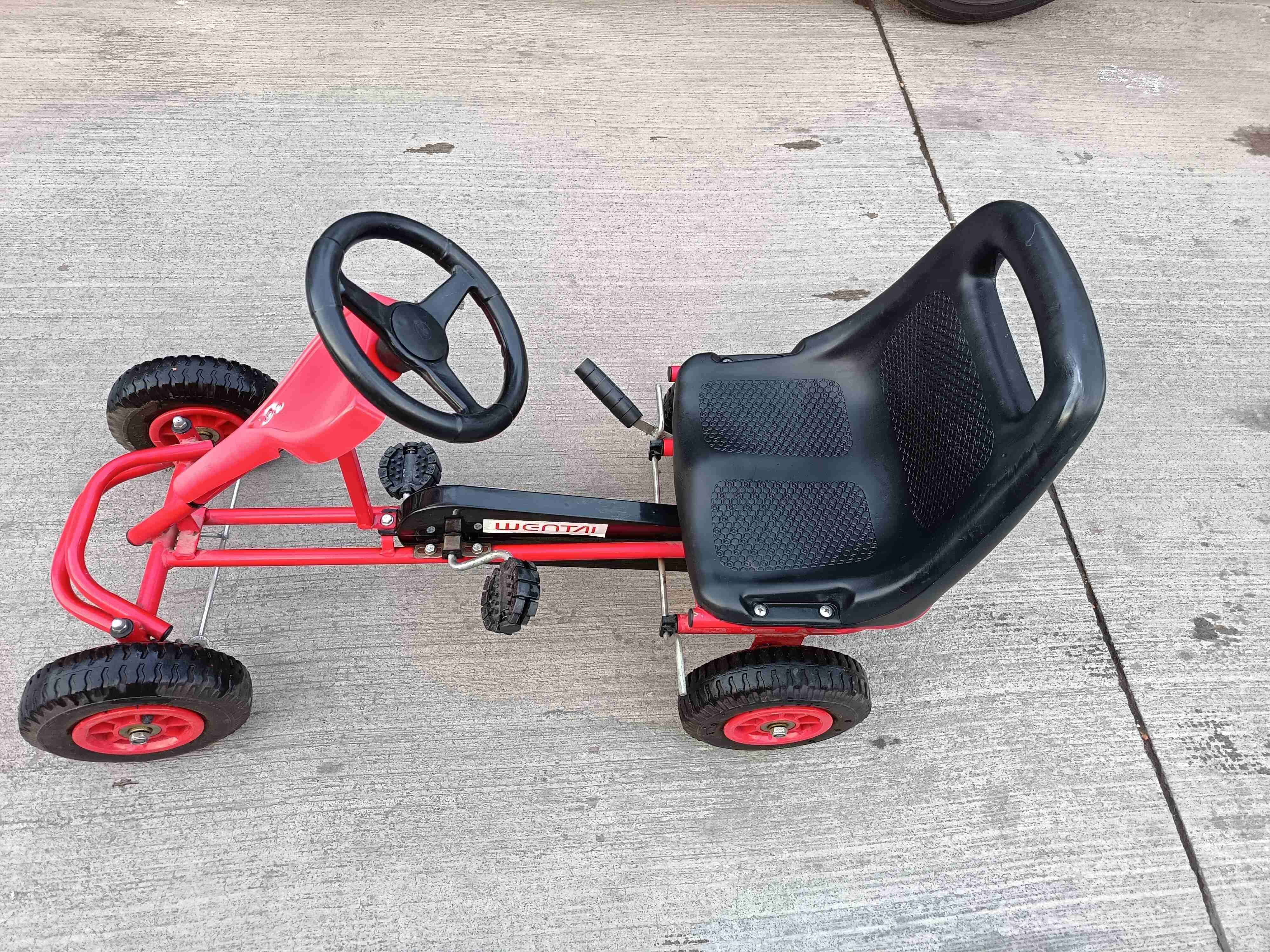 Kart para niños rojo - miniatura 2