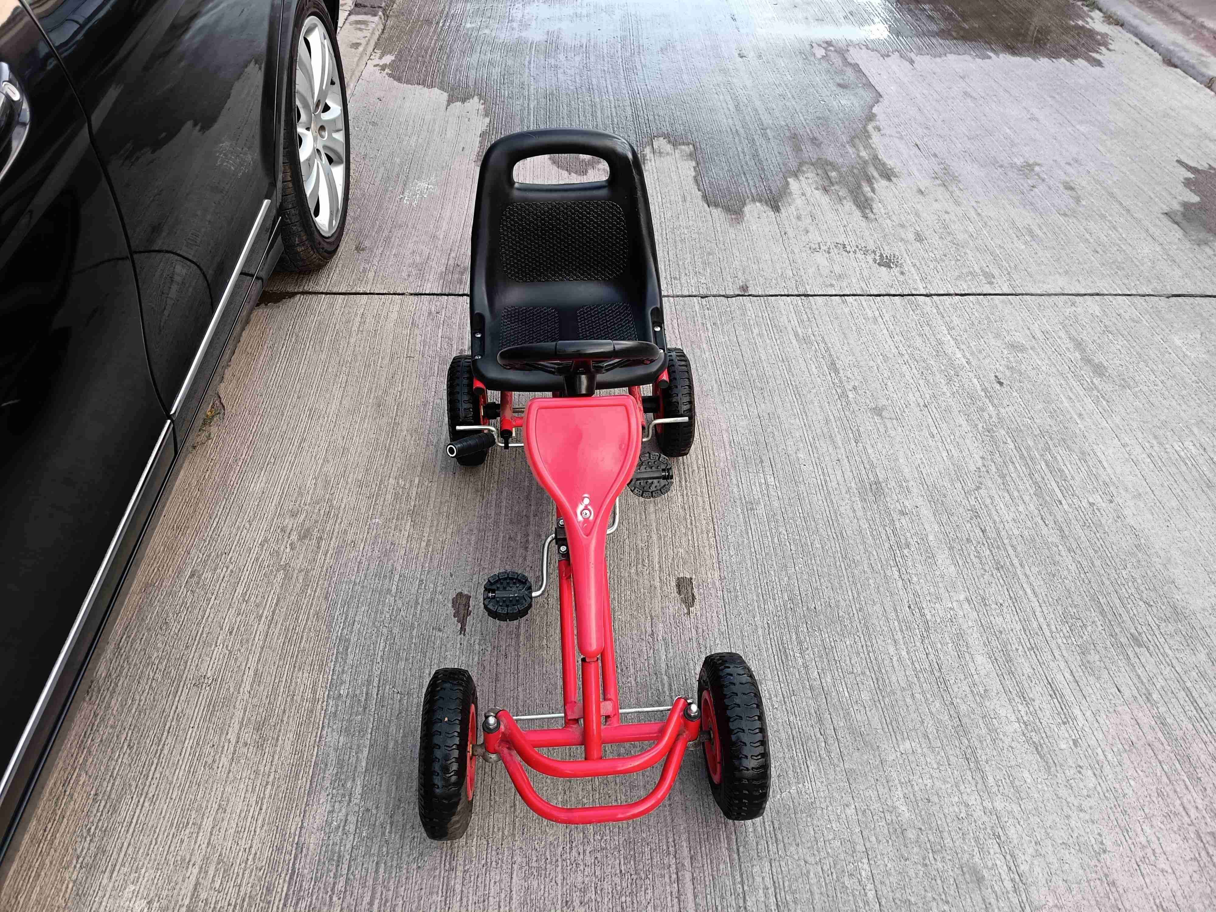Kart para niños rojo - miniatura 5