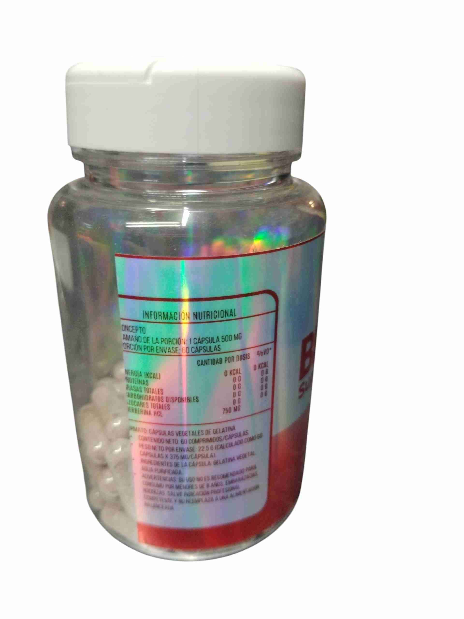 Suplemento Berberina NL Green ayuda bajar niveles - miniatura 2