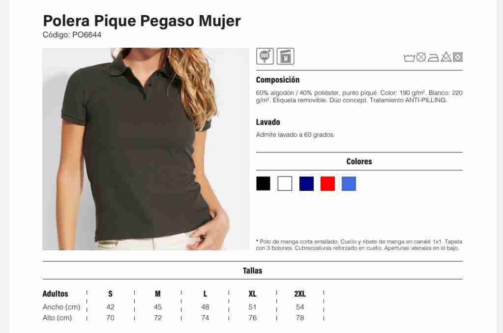 Polera Polo o Piqué - miniatura 5
