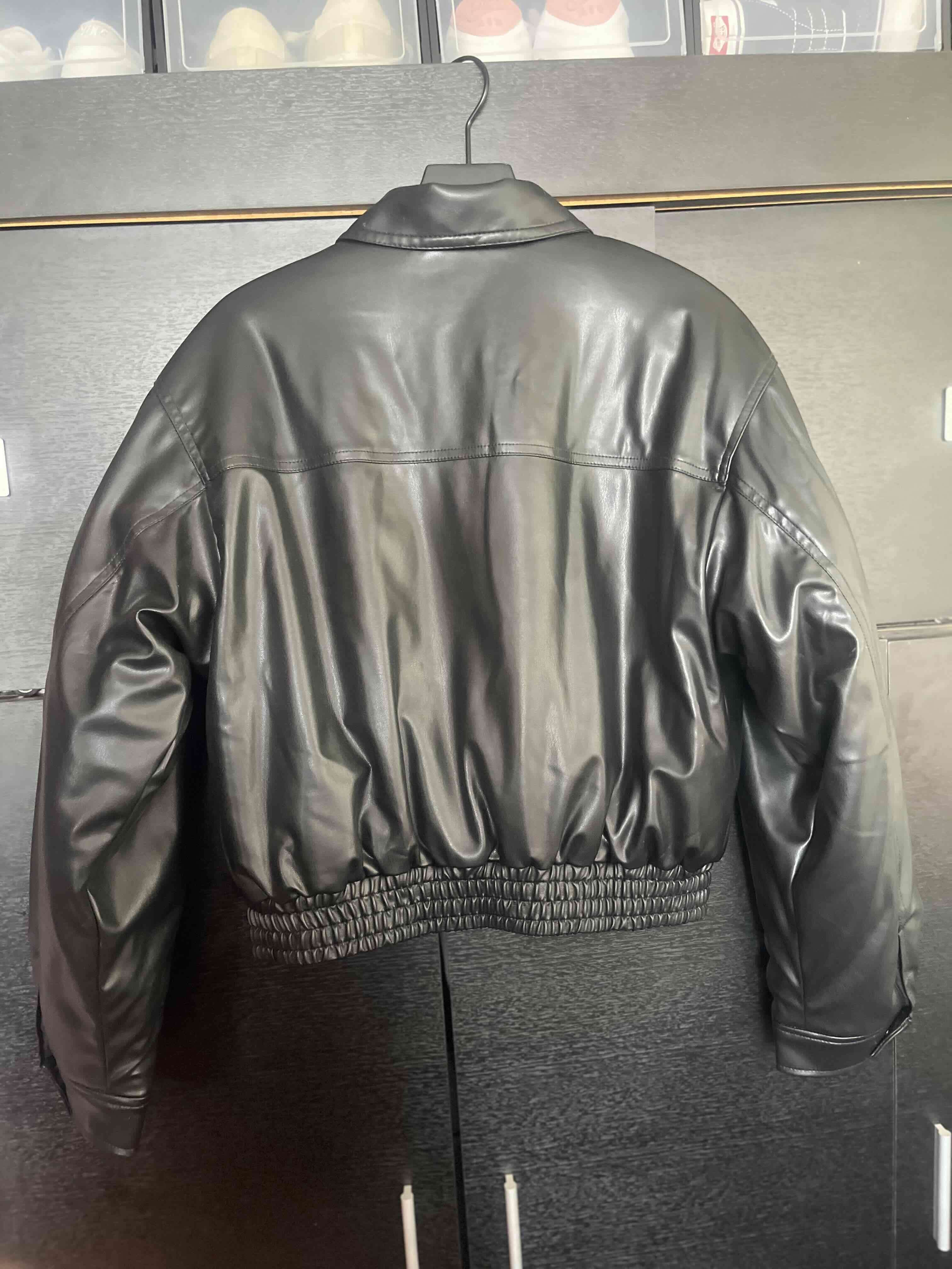 Chaqueta bomber de cuero - 2