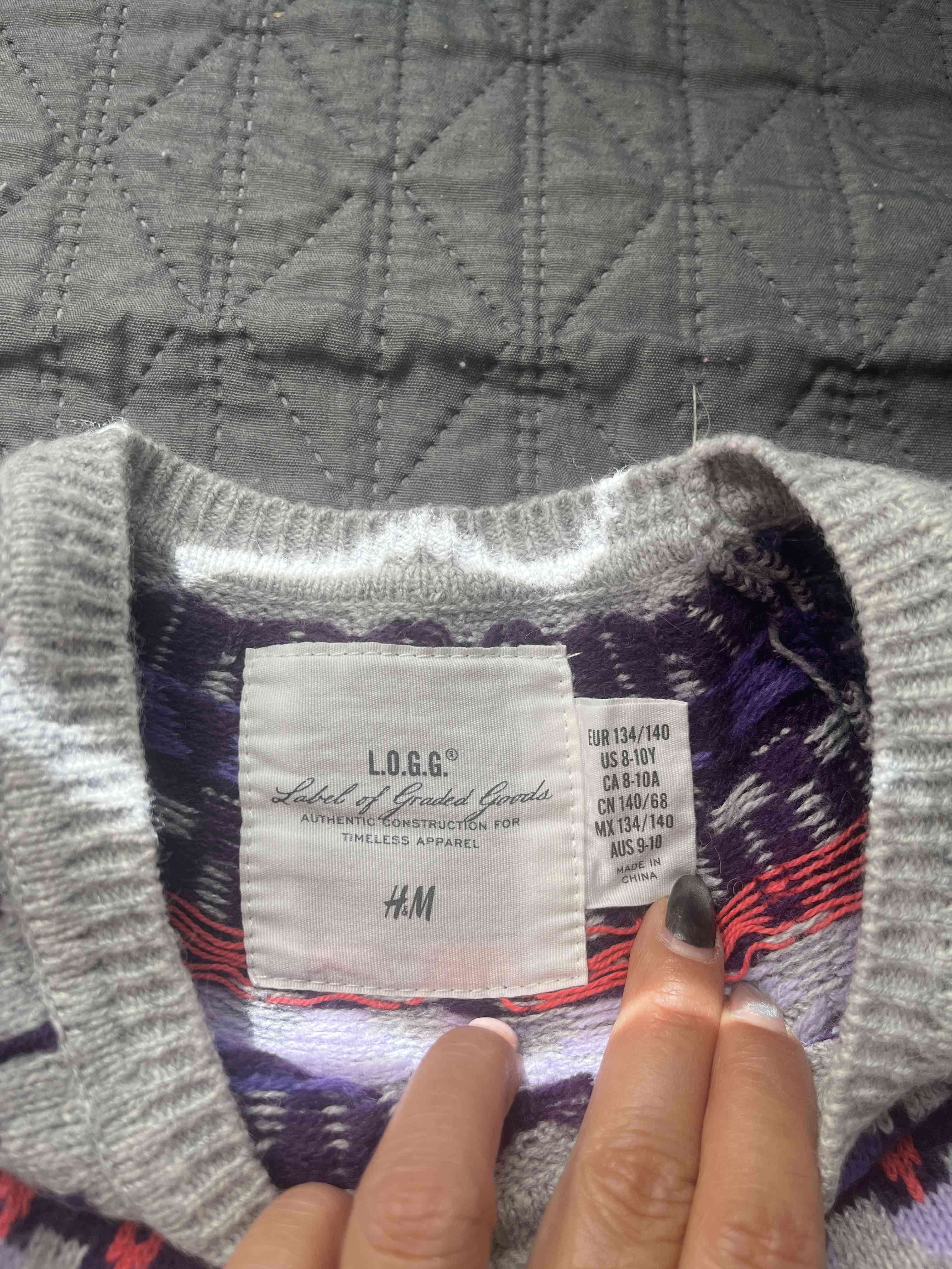 Vestidos 1-gris 2- azul  con estampado geométrico - miniatura 2