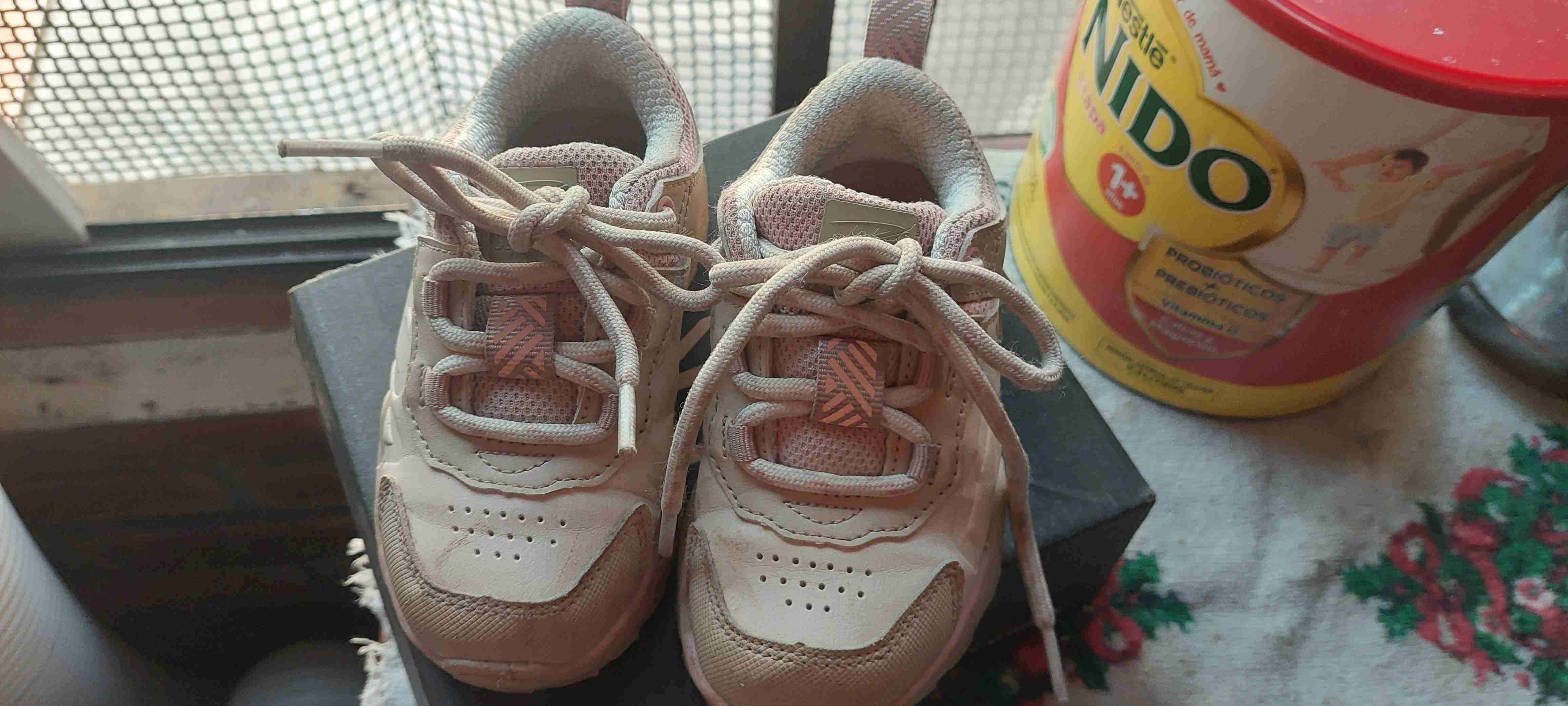 Zapatillas Colloky beige para niños - miniatura 2