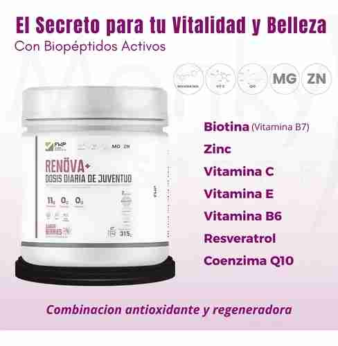 Suplemento Renöva+ sabor berries - miniatura 2