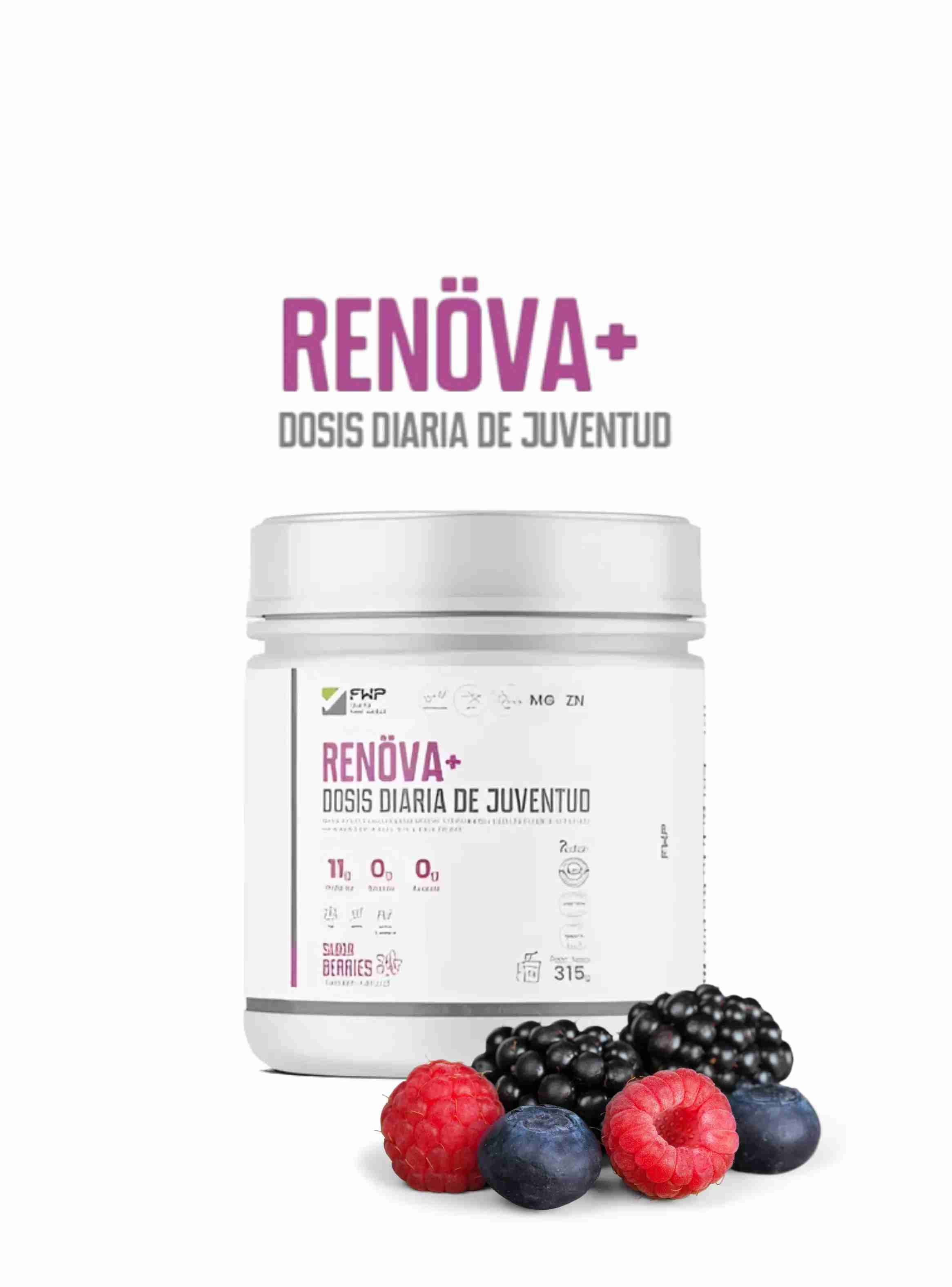 Suplemento Renöva+ sabor berries - miniatura 3