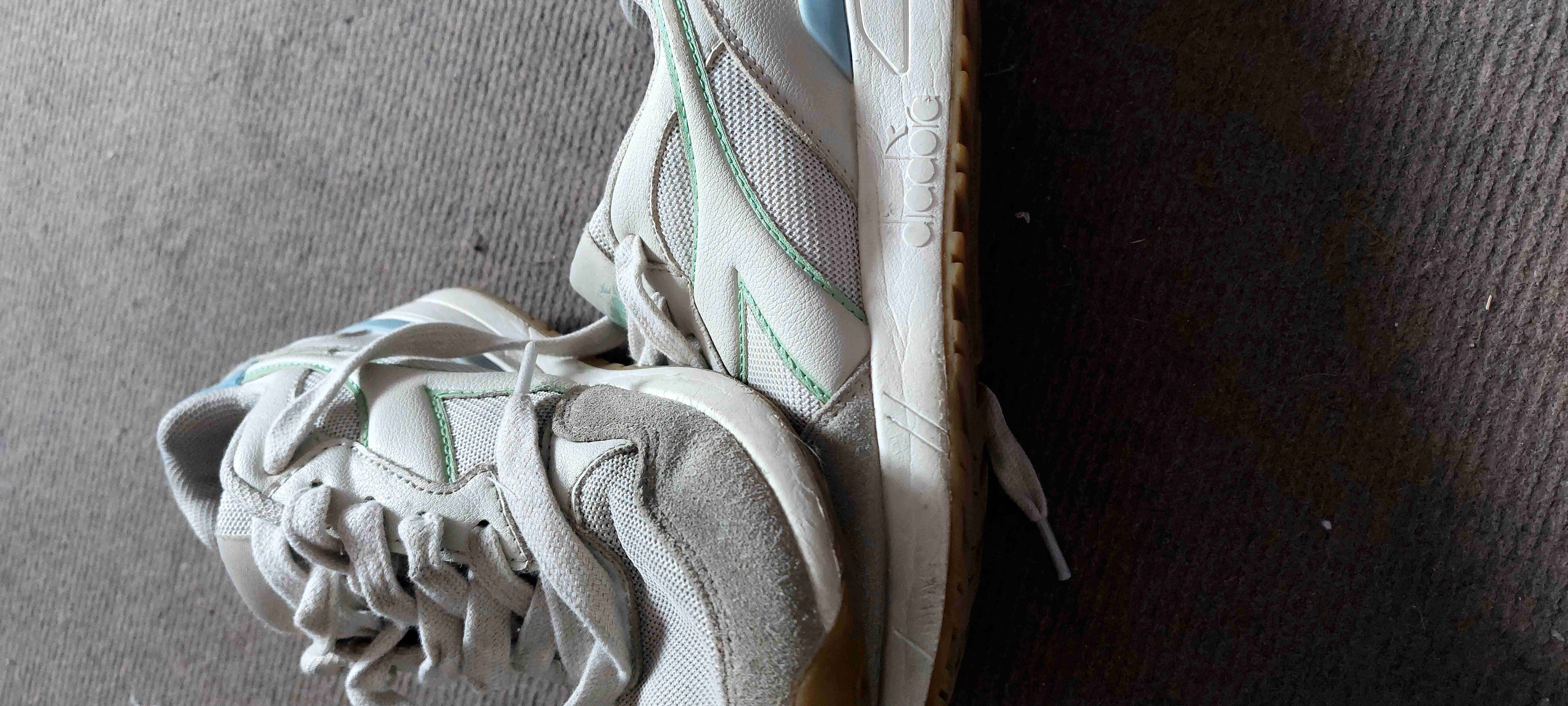 Zapatillas deportivas blancas Diadora - miniatura 1