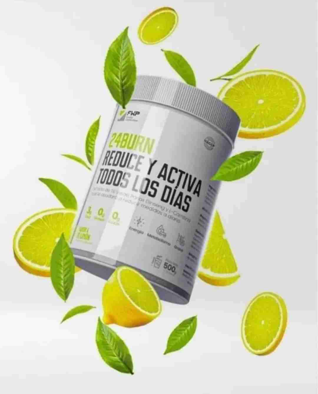 Suplemento 24Burn sabor limón - miniatura 2