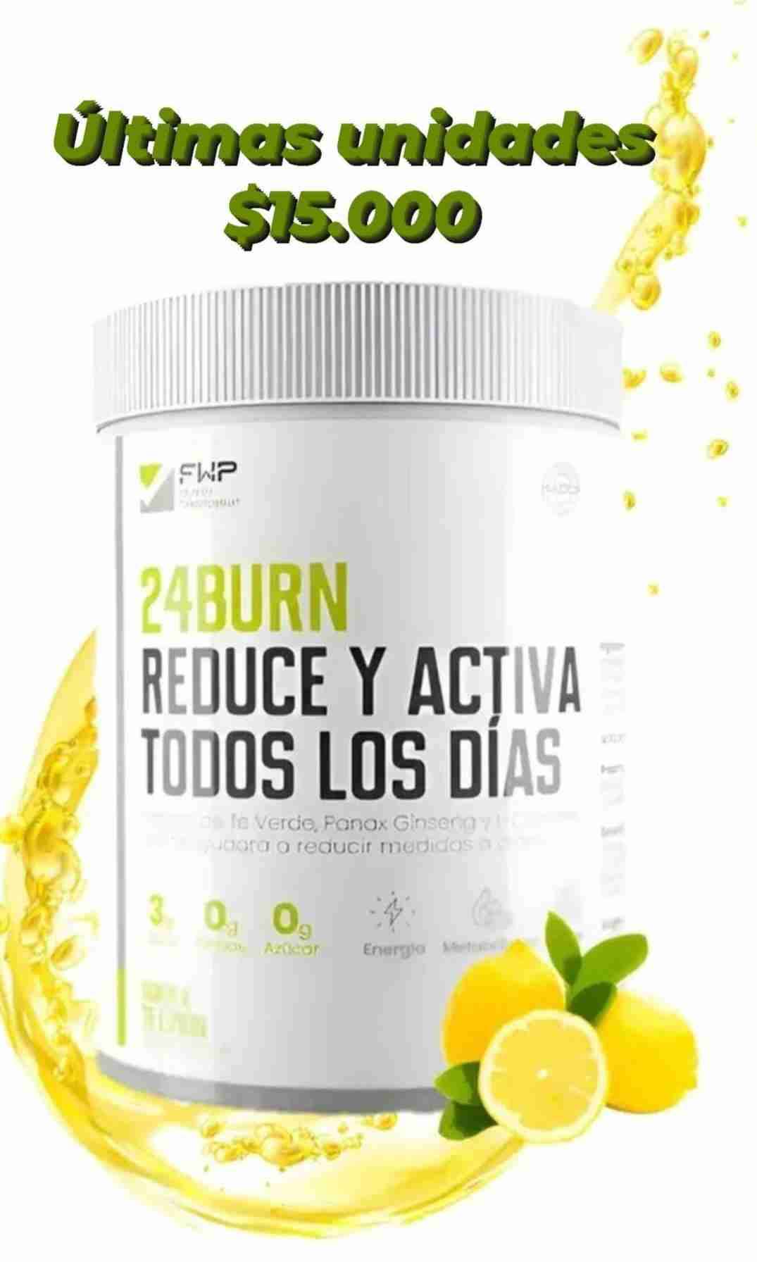 Suplemento 24Burn sabor limón - miniatura 3