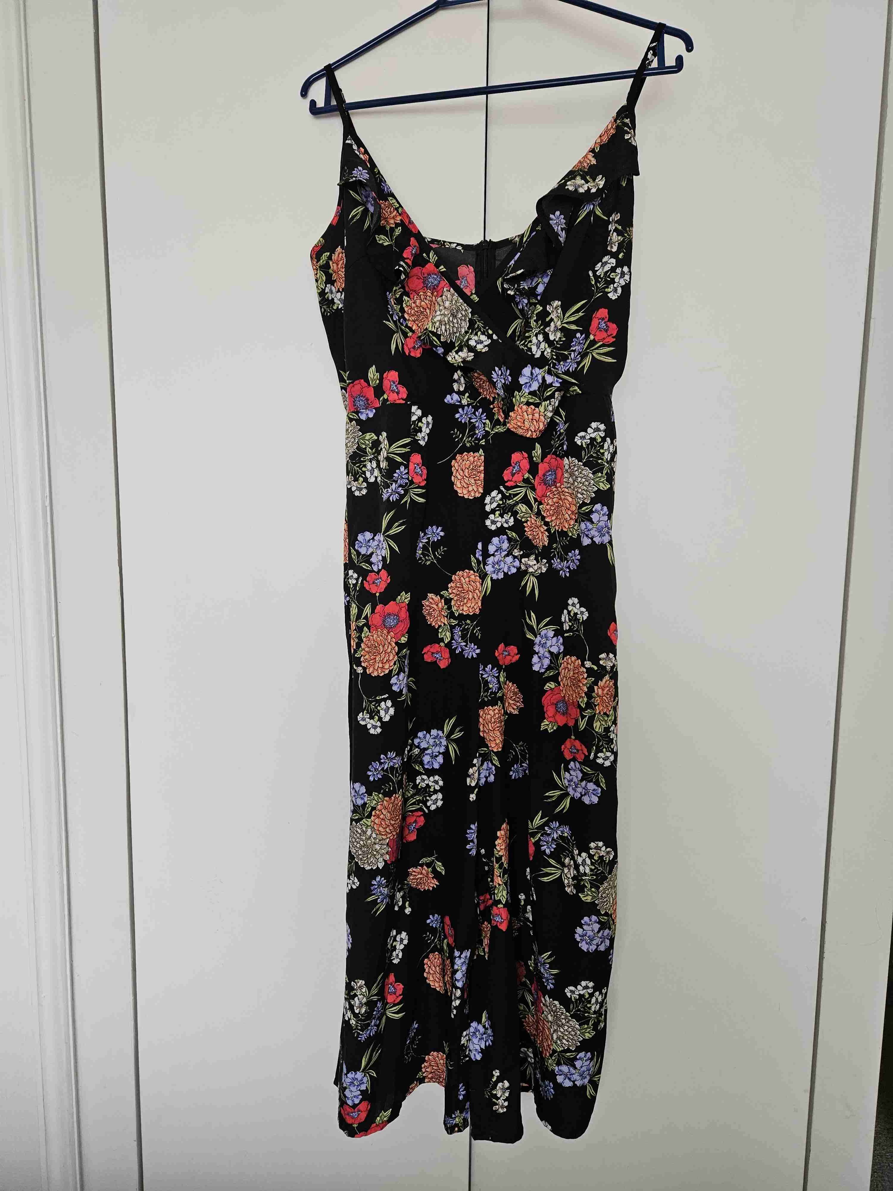 Enterito floral negro