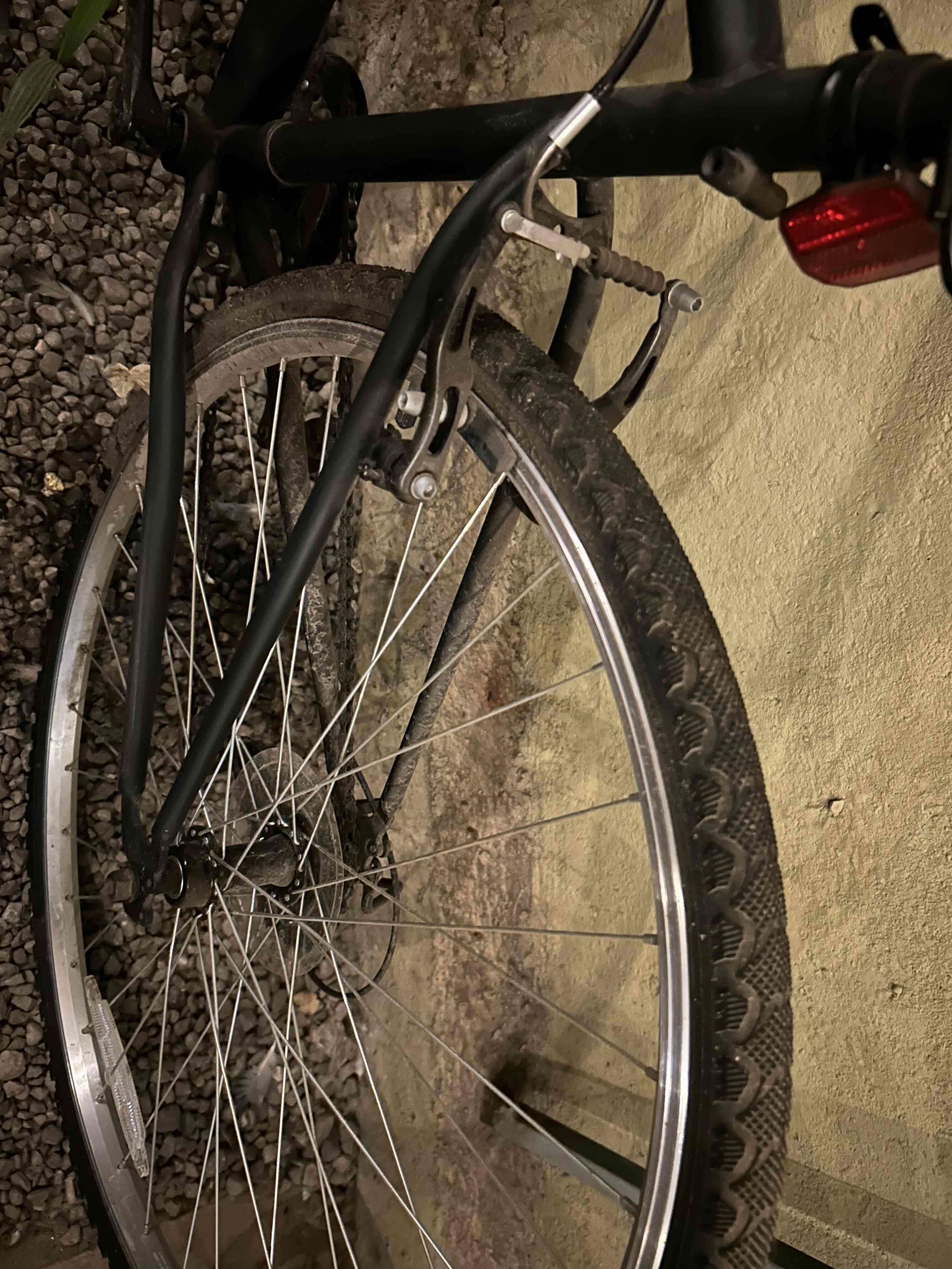 Bicicleta urbana Btwin negra - miniatura 5