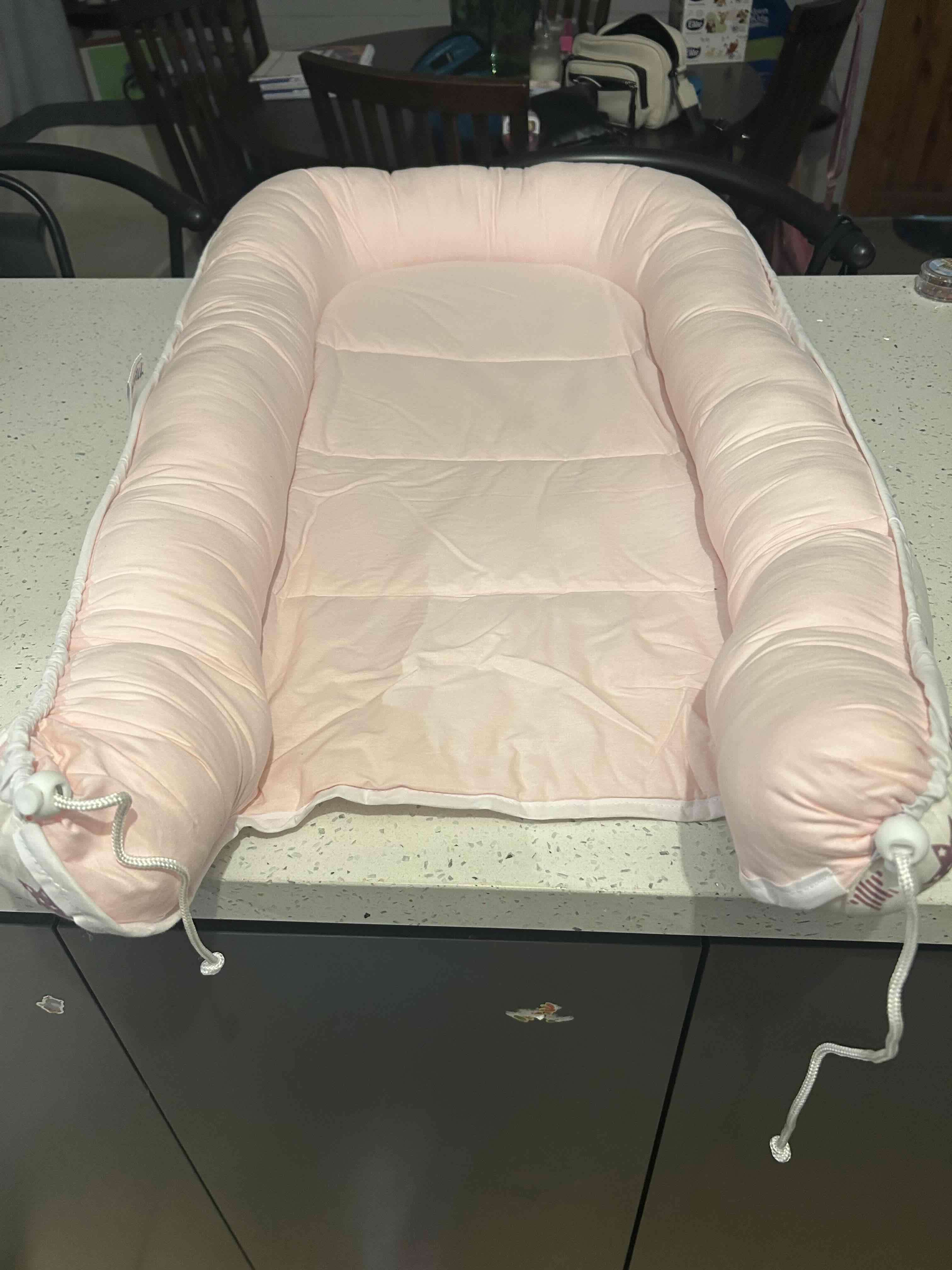 Cuna nido para bebé rosa - miniatura 3