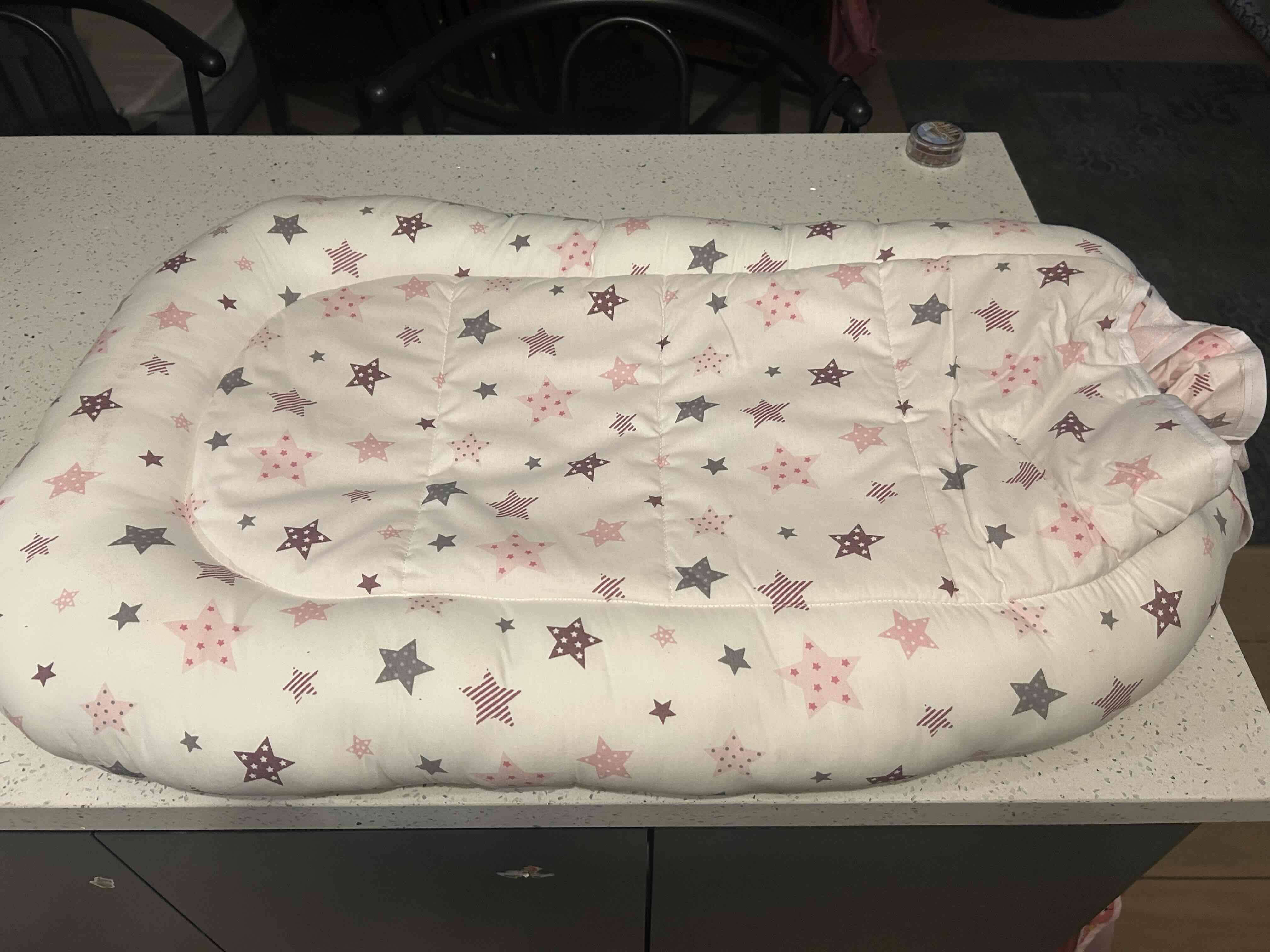 Cuna nido para bebé rosa - miniatura 5