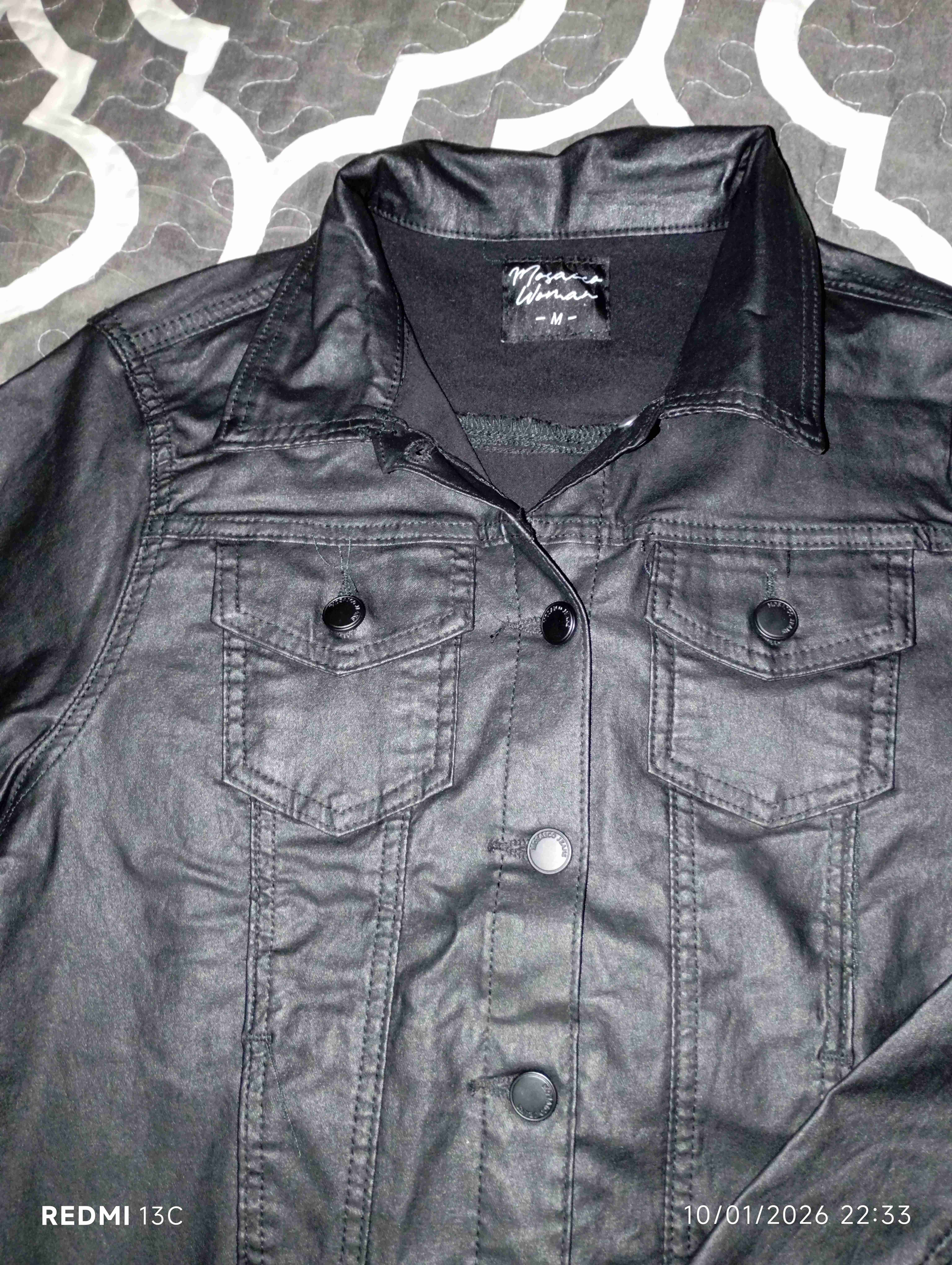 Chaqueta negra talla M - miniatura 2