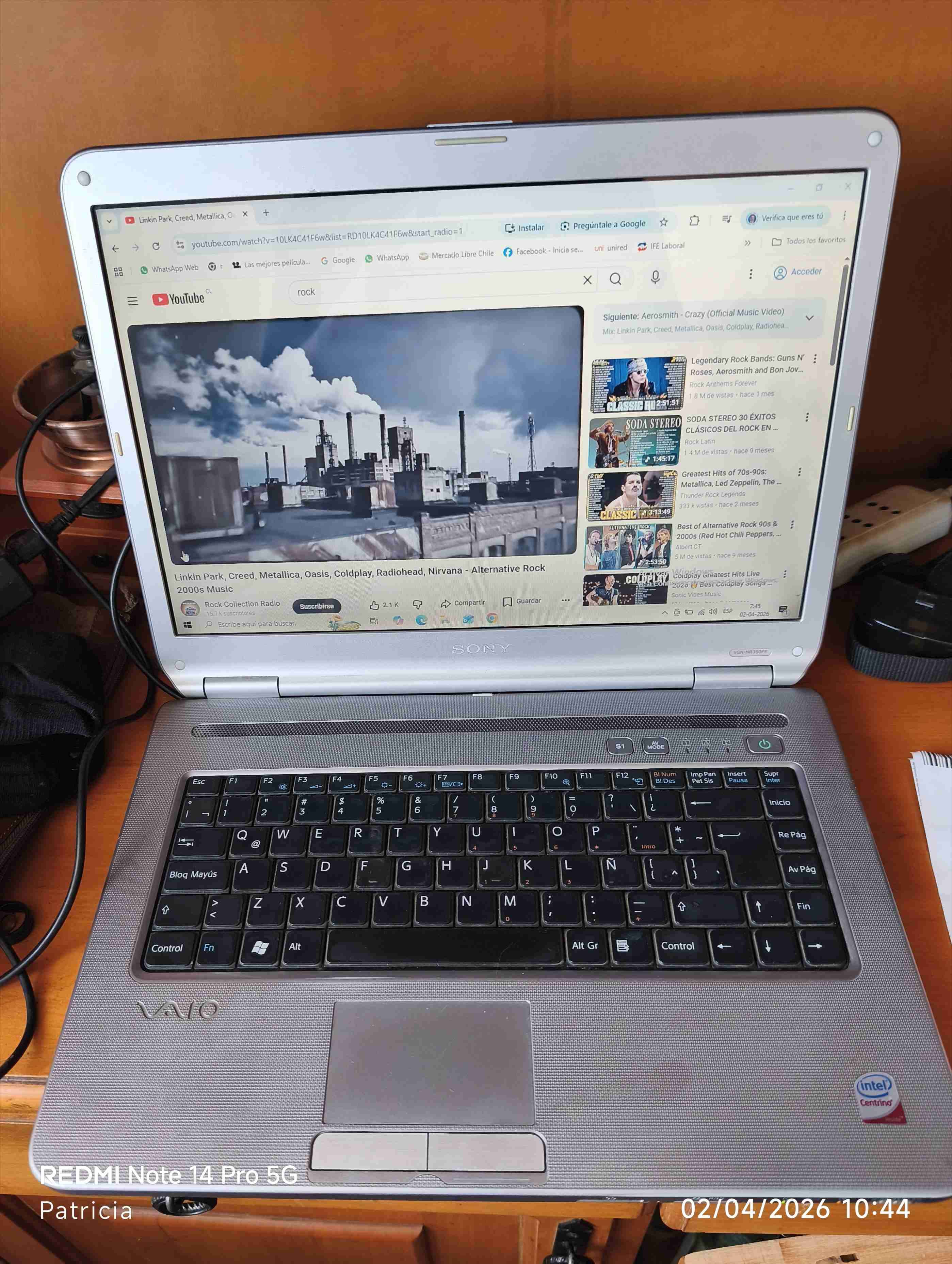 Laptop Sony Vaio usada