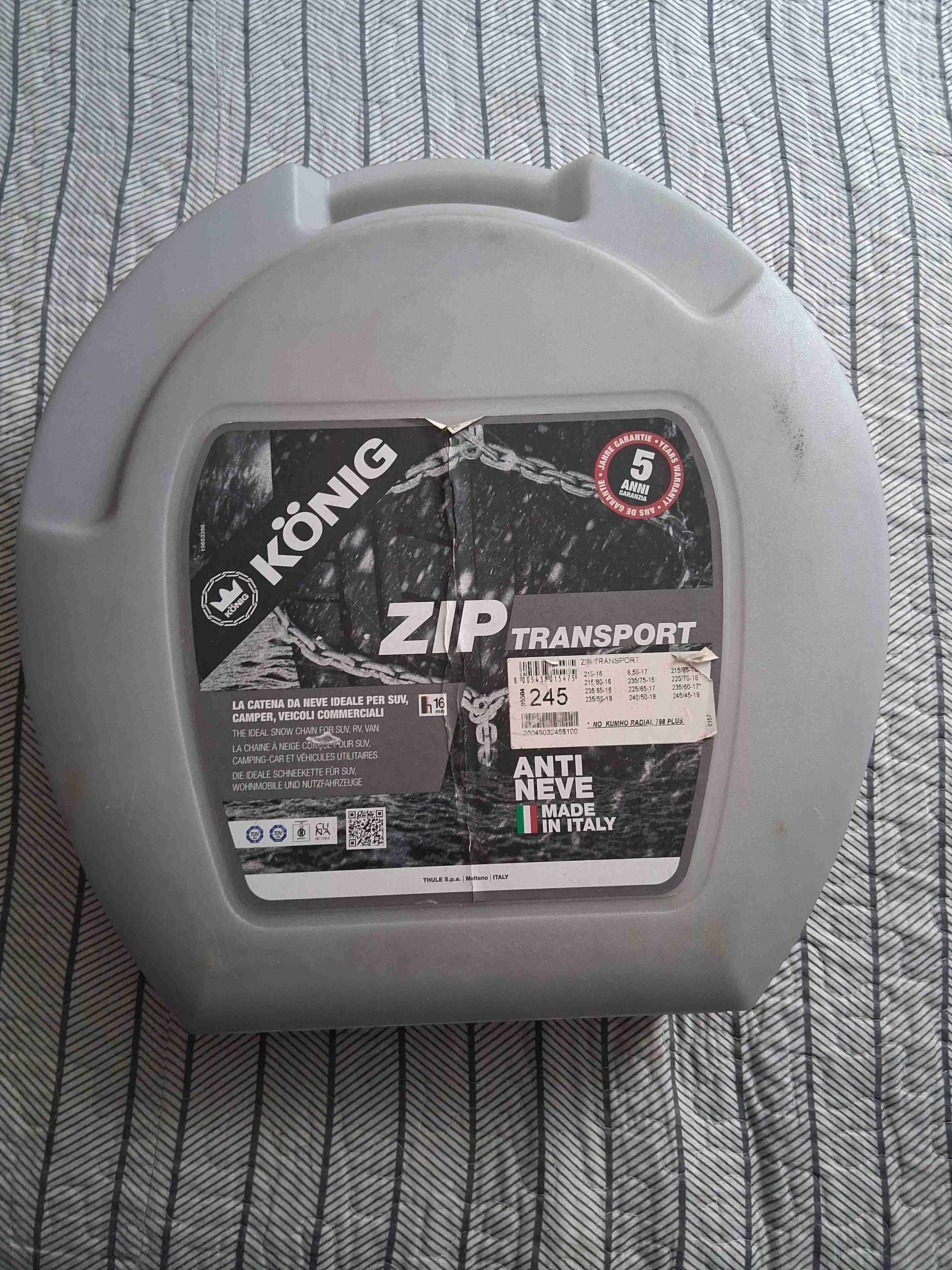 Cadenas de nieve König ZIP