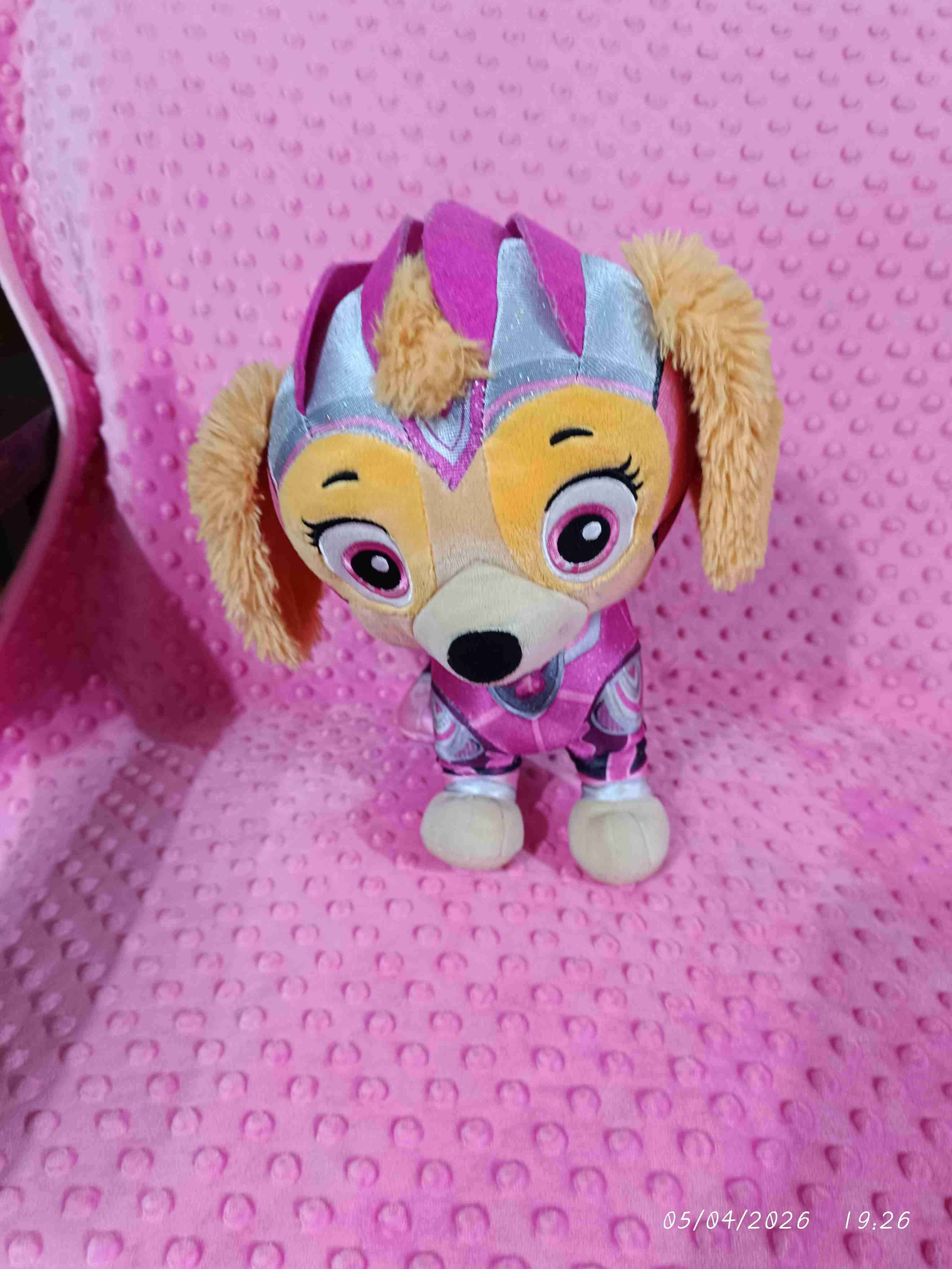 Cojín peluche con gafas brillante - miniatura 2