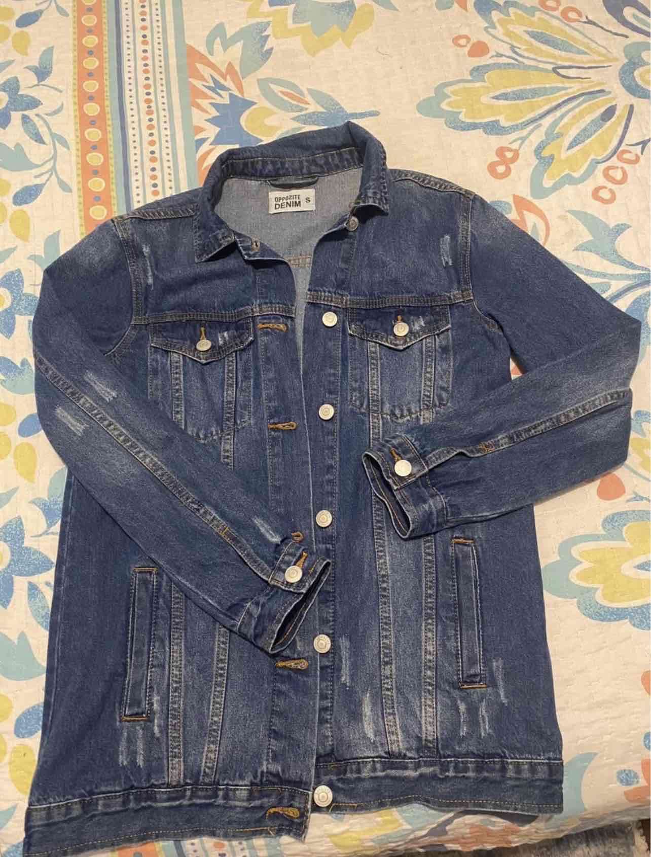 Chaqueta de mezclilla talla S - miniatura 1