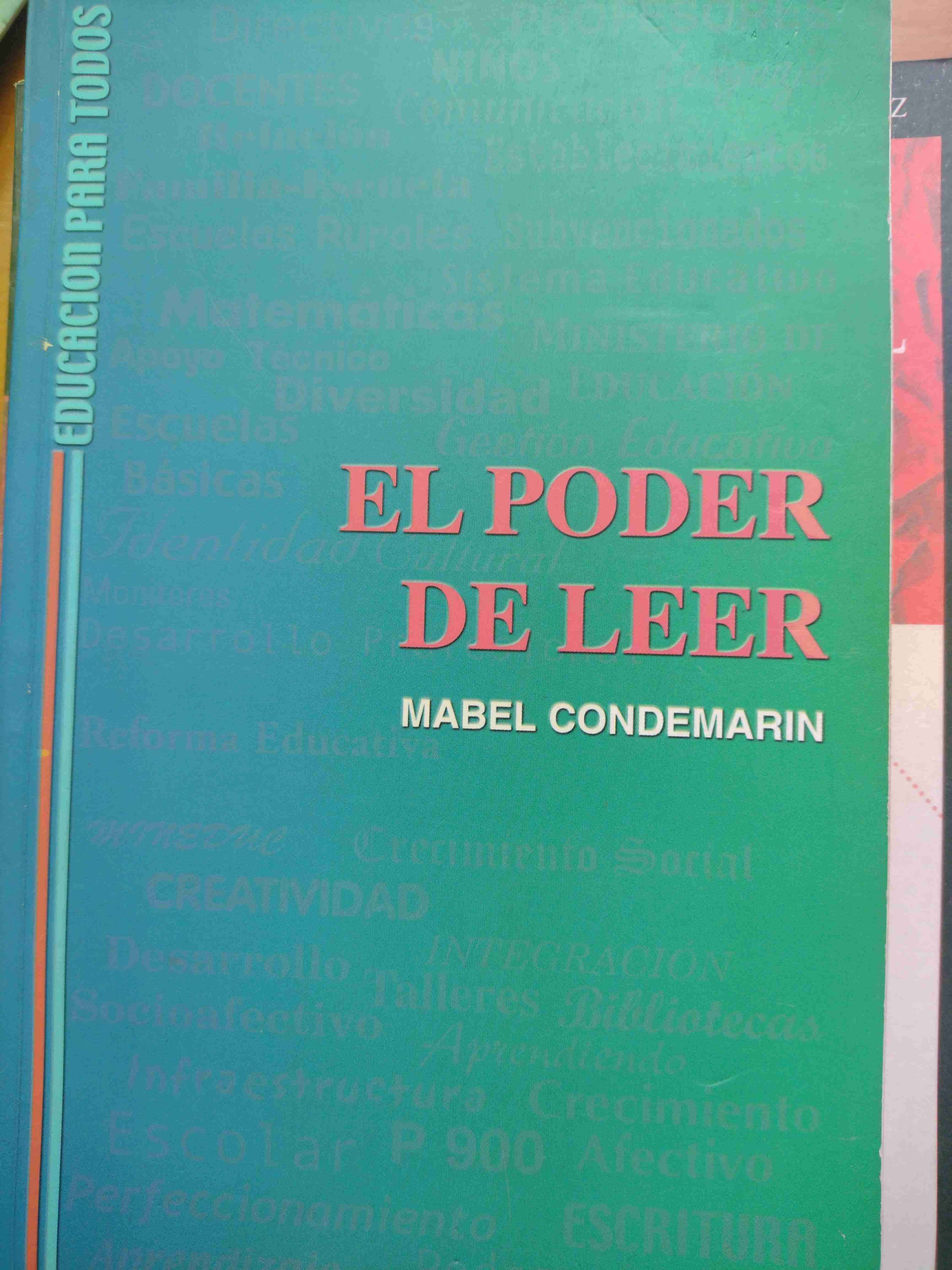 Libro El Poder de Leer