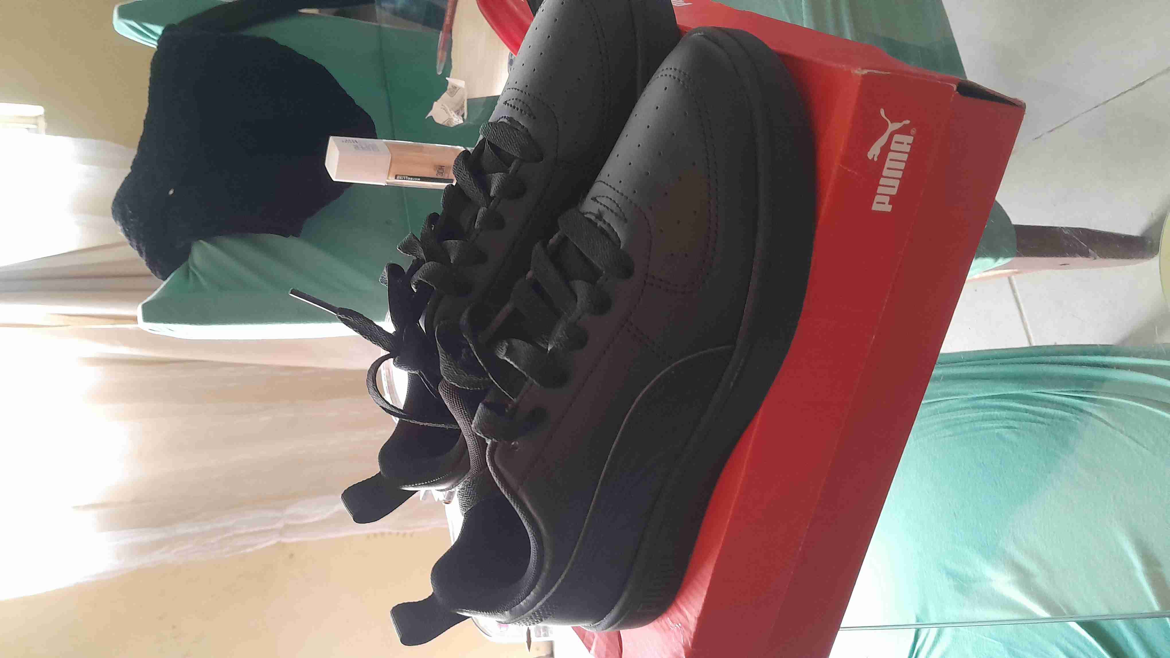 Zapatillas deportivas negras Puma - miniatura 1