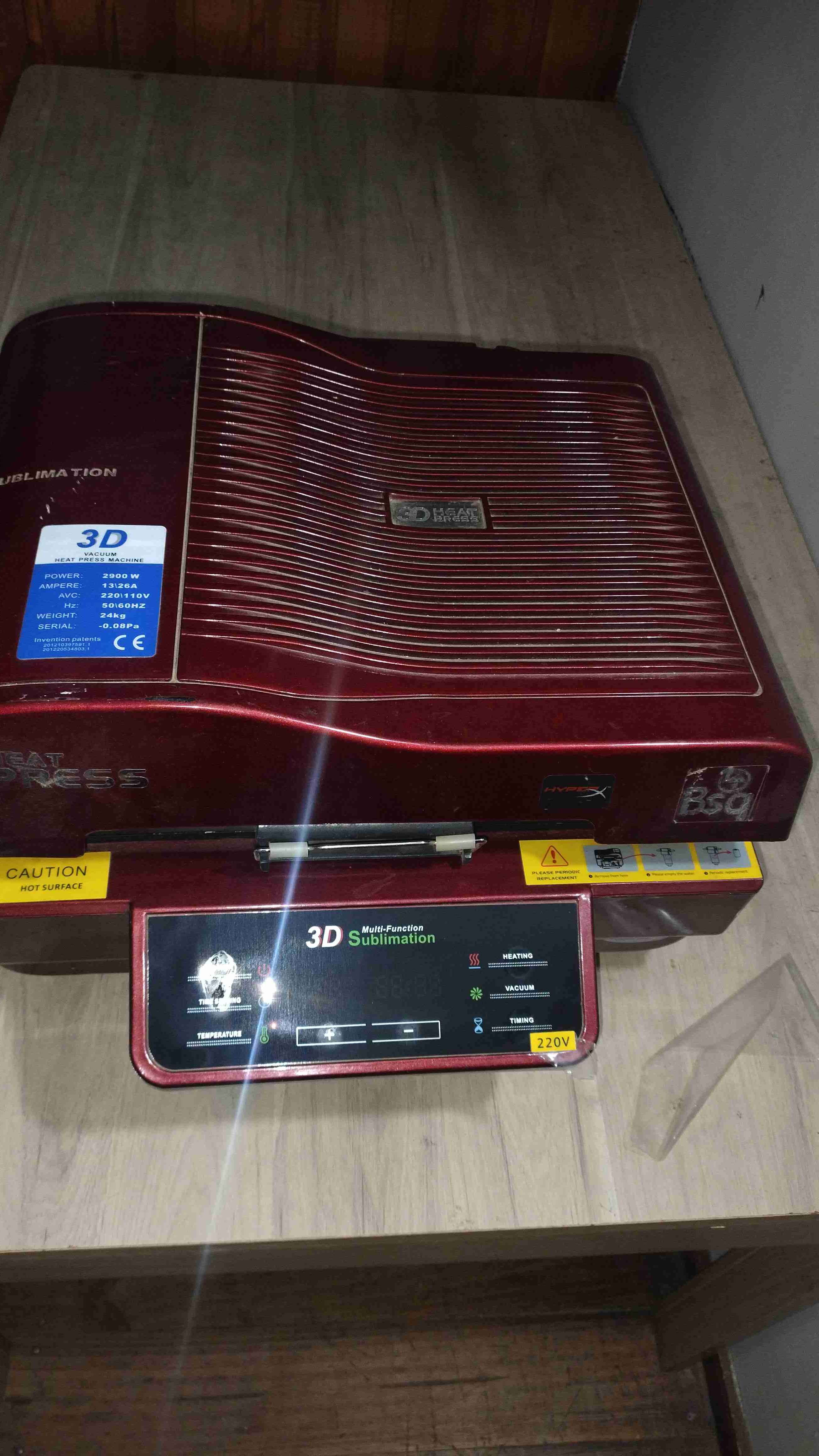 Máquina de sublimación 3D - miniatura 1