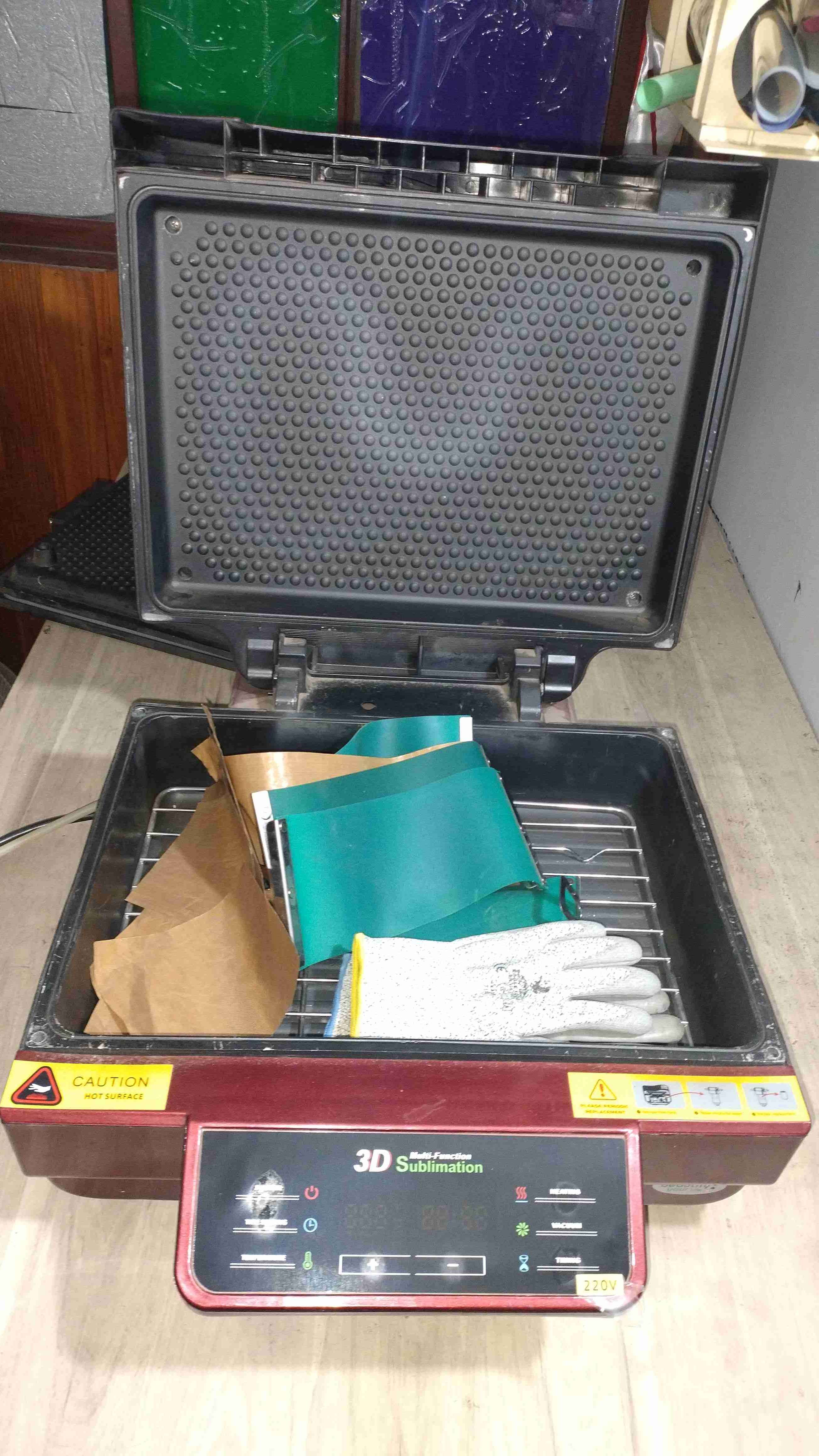 Máquina de sublimación 3D - miniatura 3
