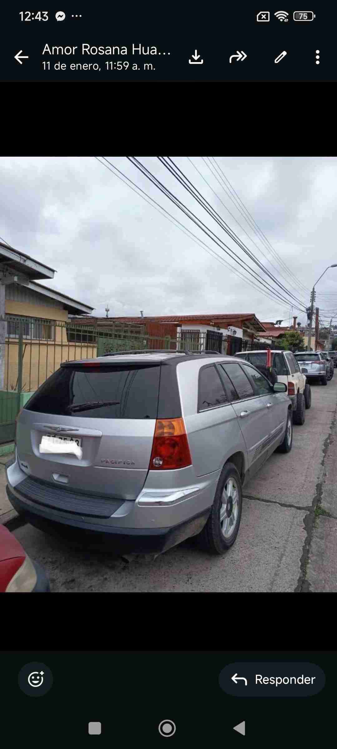 Crysler Pacífica 4x4 integral año 2006 - miniatura 1