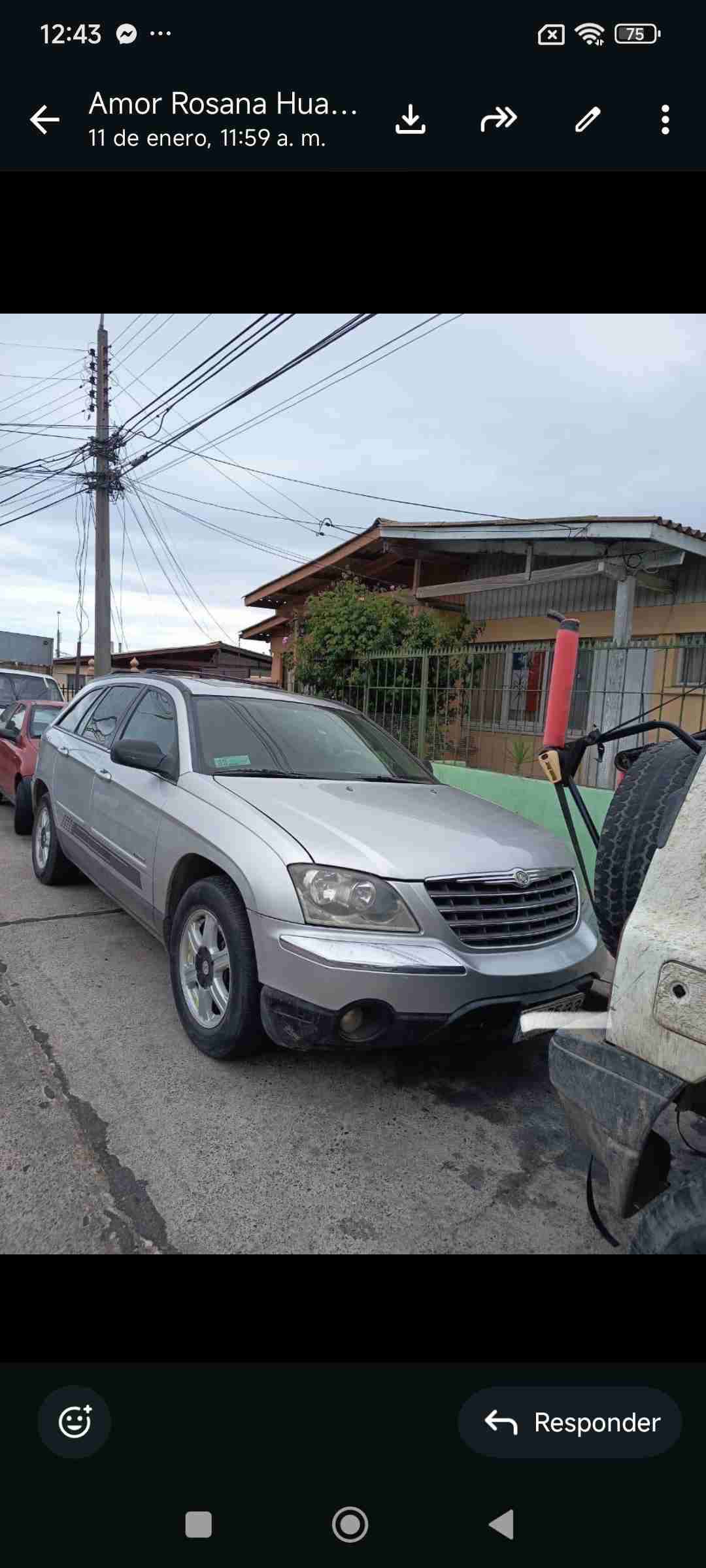 Crysler Pacífica 4x4 integral año 2006 - miniatura 3