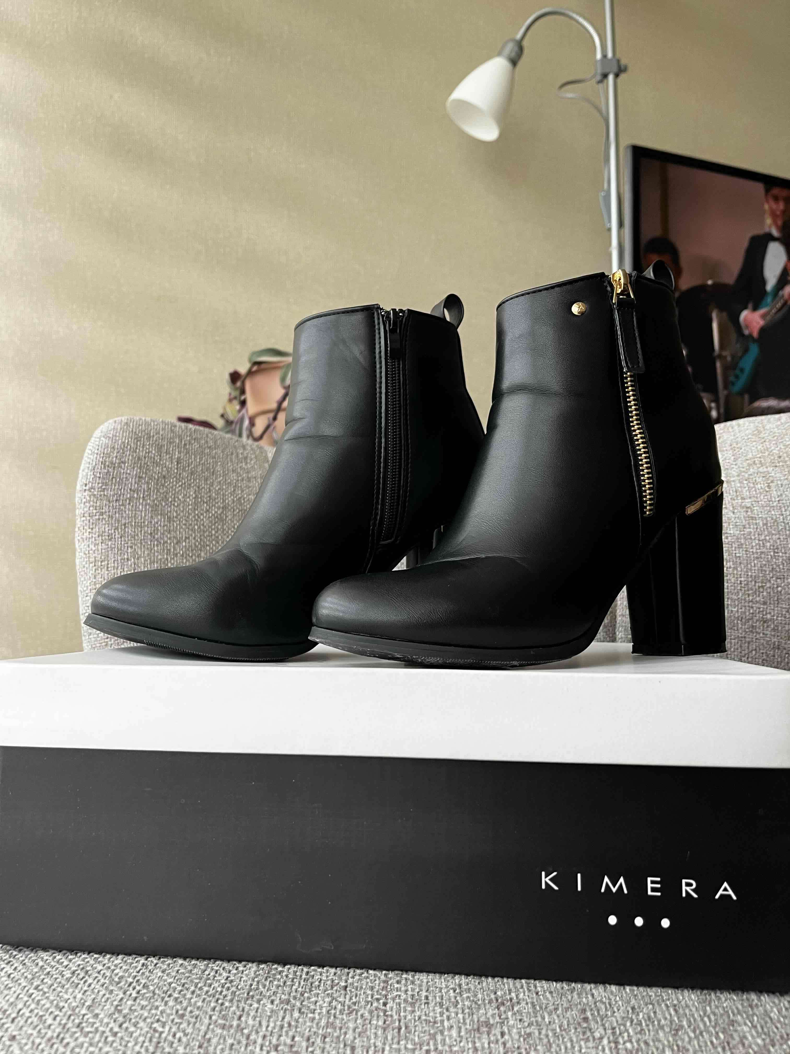 Botines negros Kimera con cierre - miniatura 2