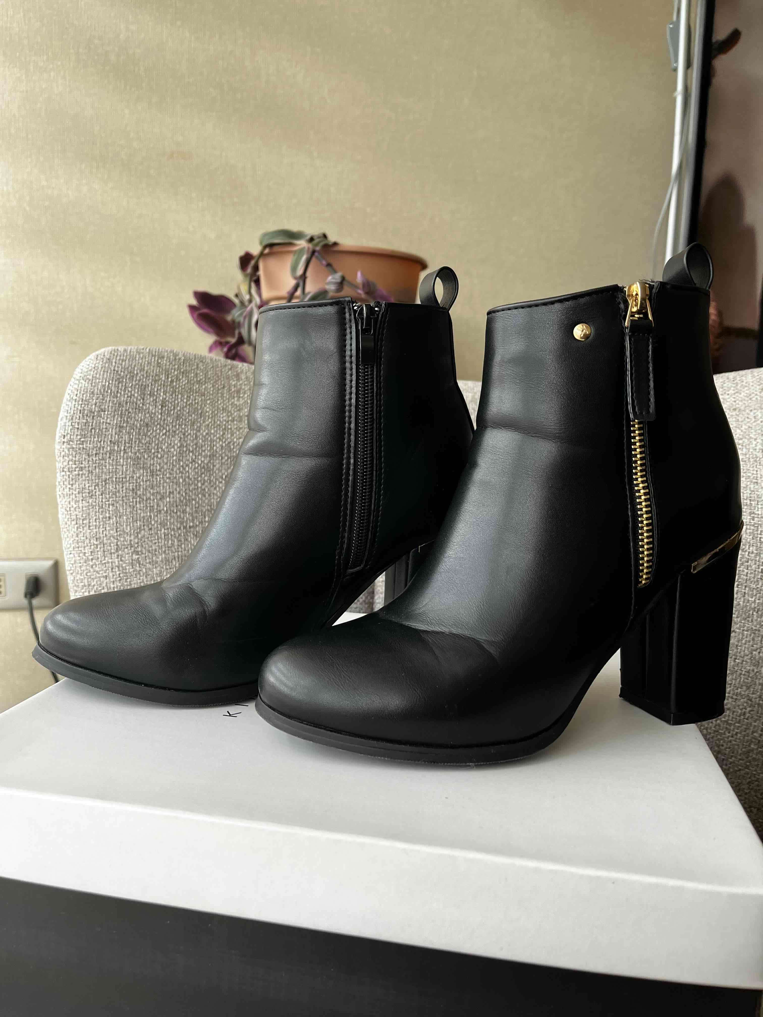 Botines negros Kimera con cierre - miniatura 4