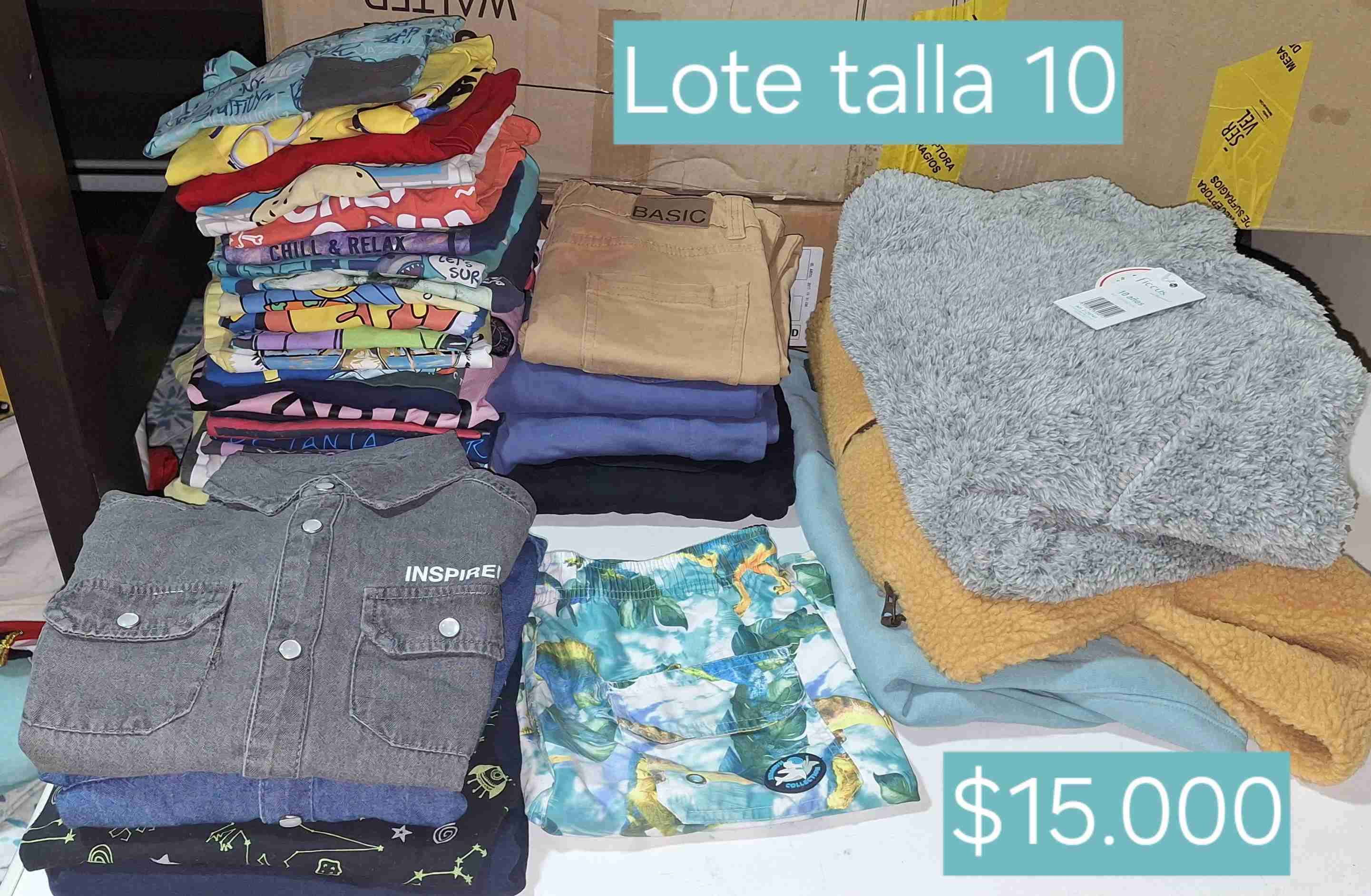 Lote de ropa talla 10
