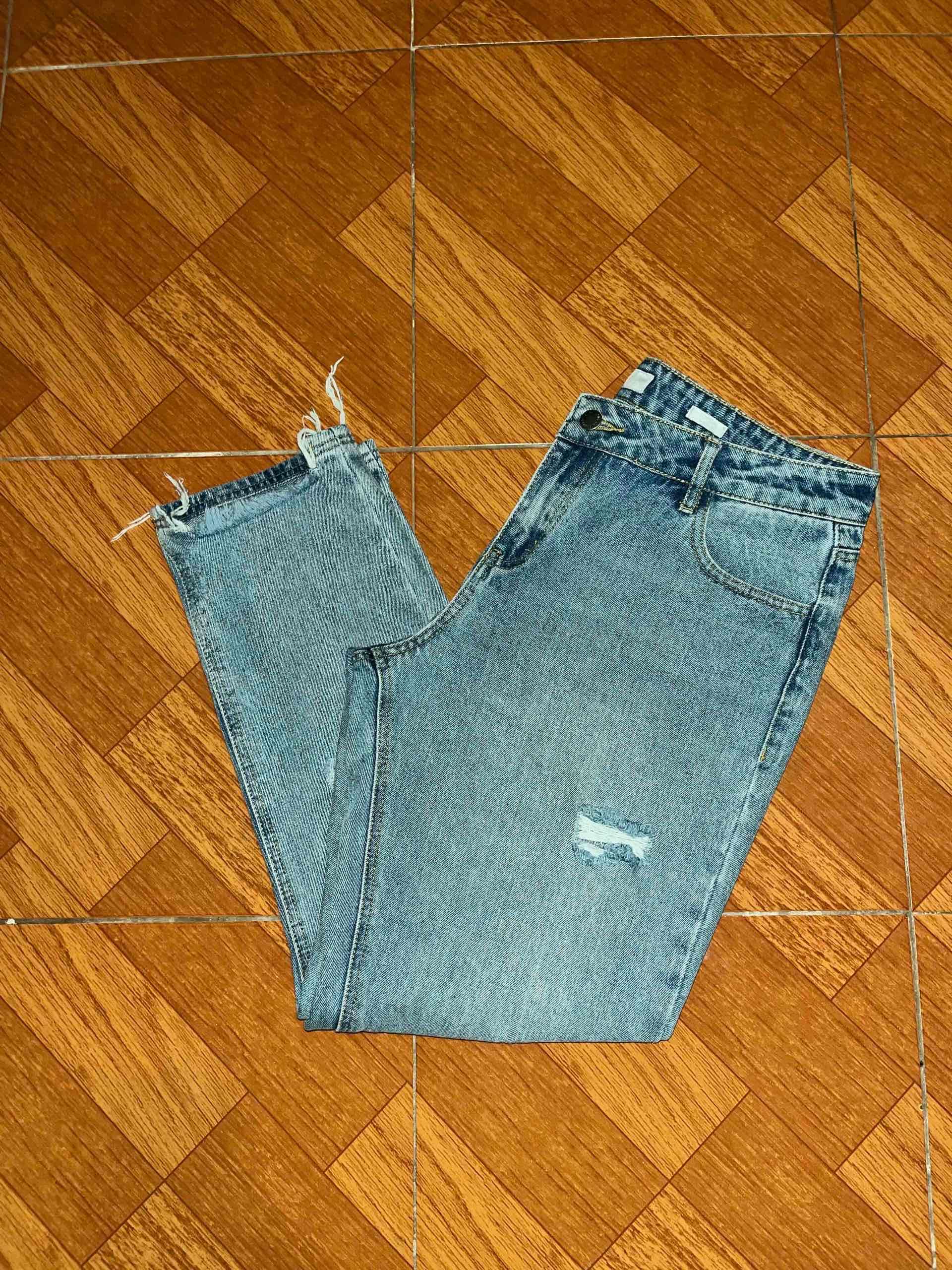 Jeans rasgados azul claro CAT - miniatura 1