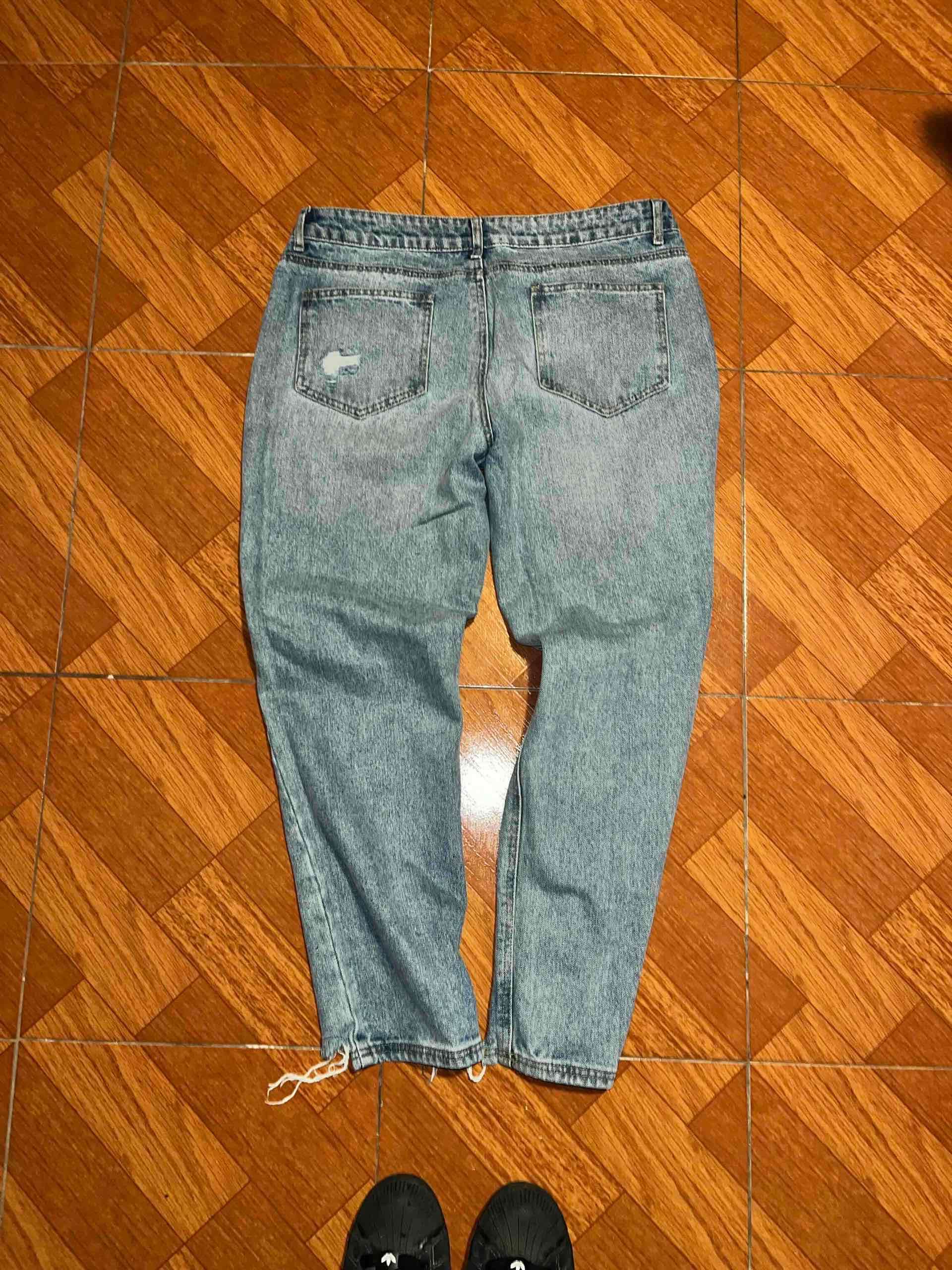 Jeans rasgados azul claro CAT - miniatura 4