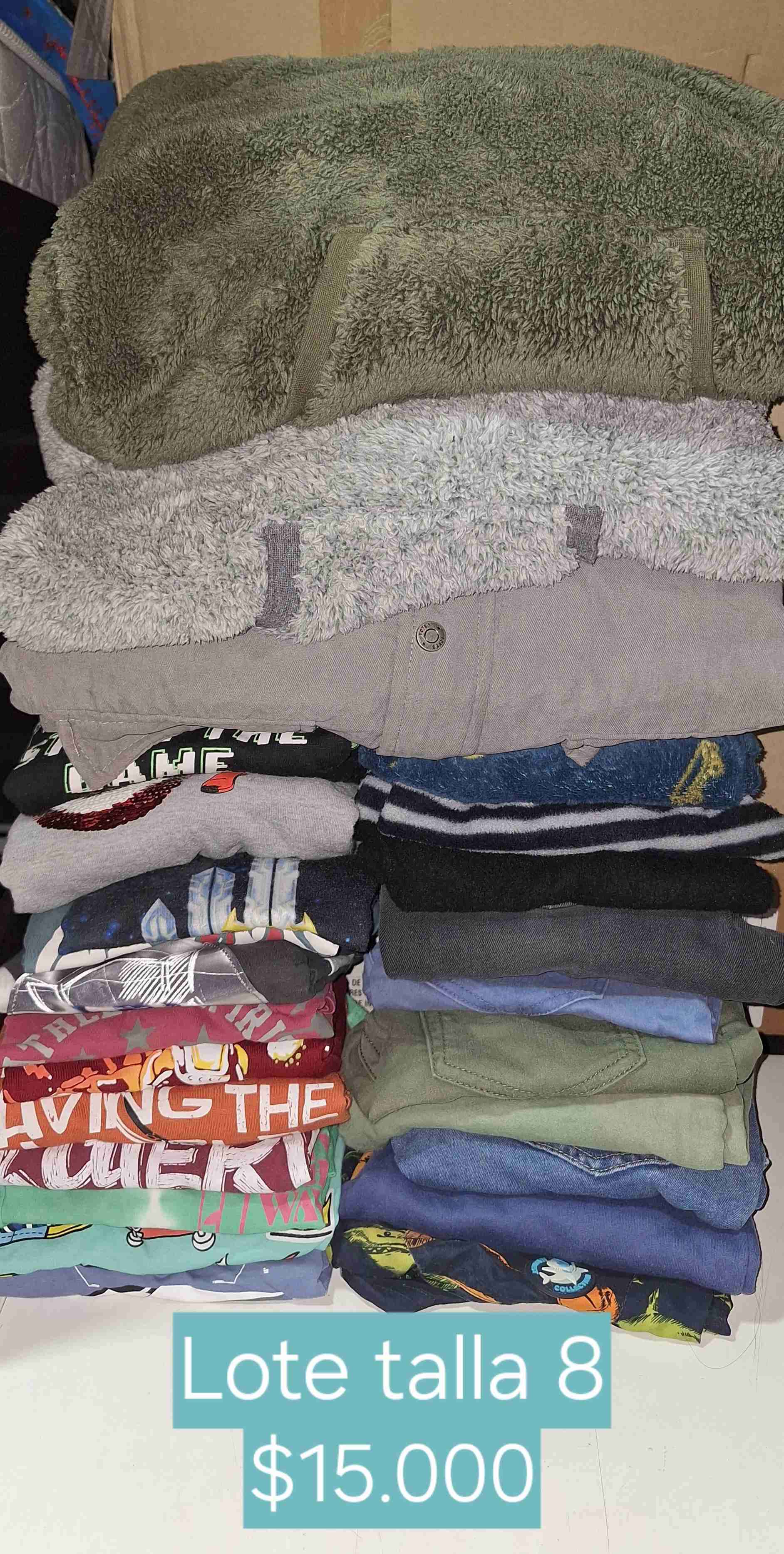 Lote ropa niño talla 8