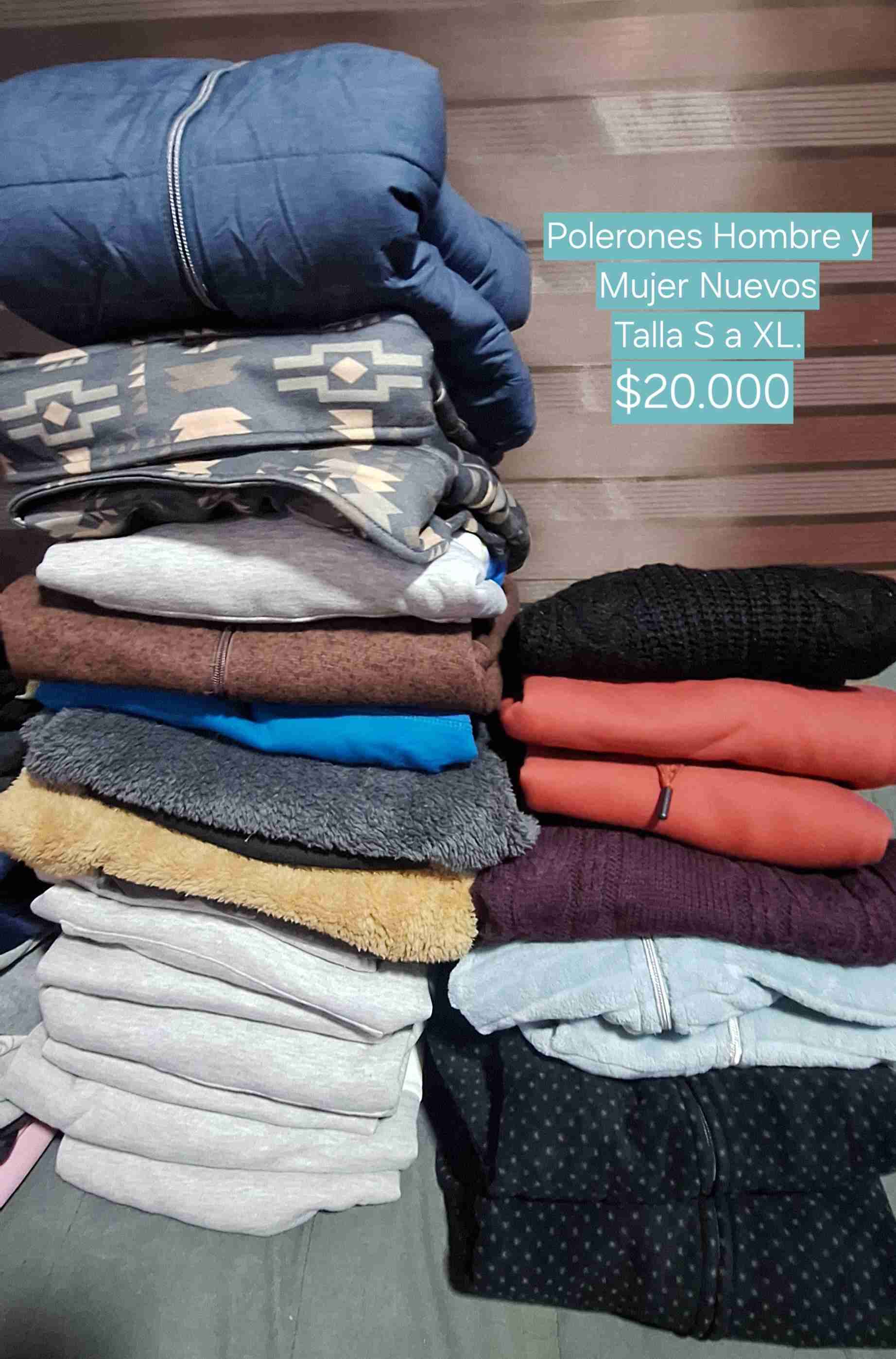 Polerones hombre y mujer nuevos