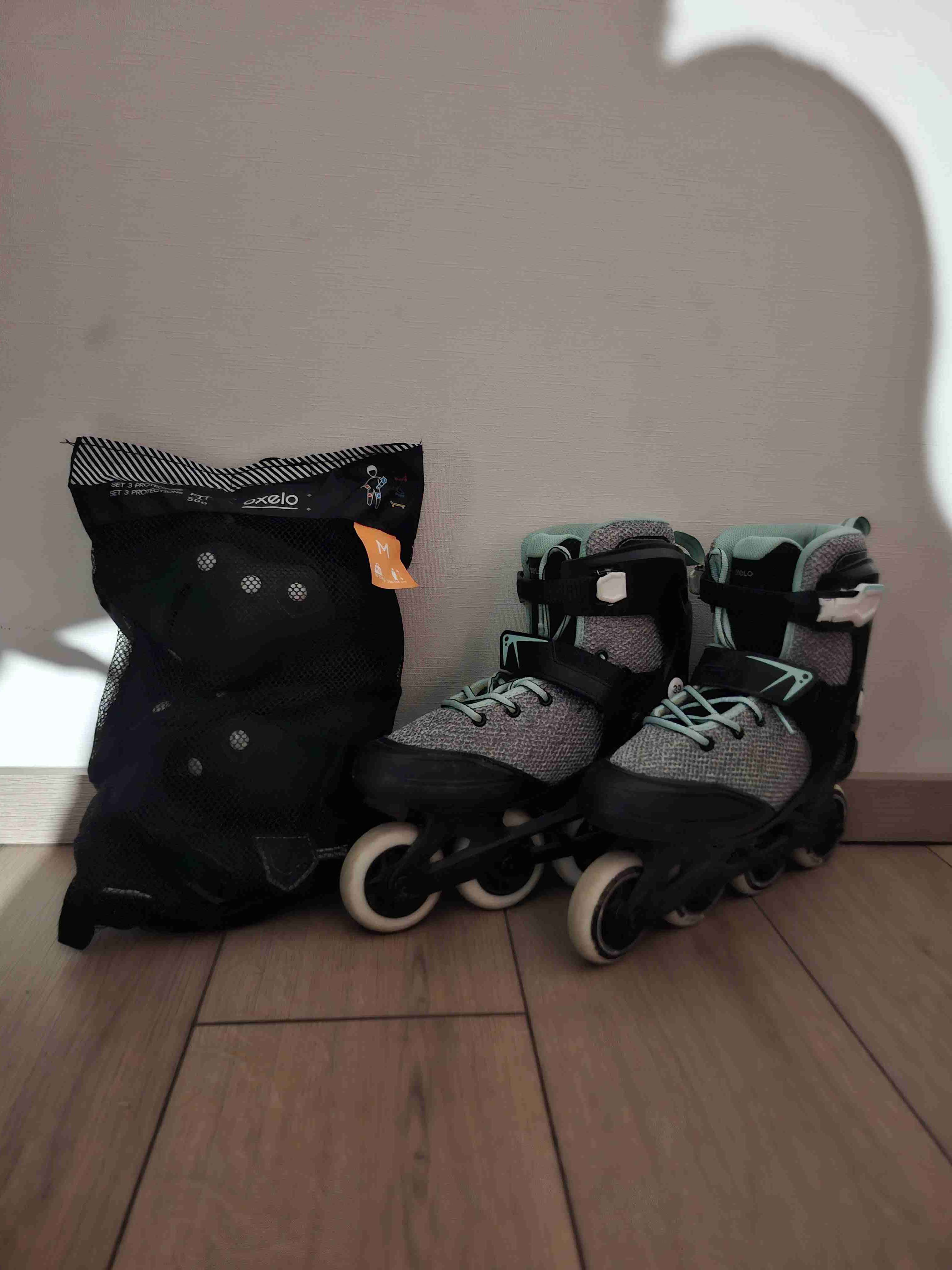 Patines en línea con protecciones - miniatura 1