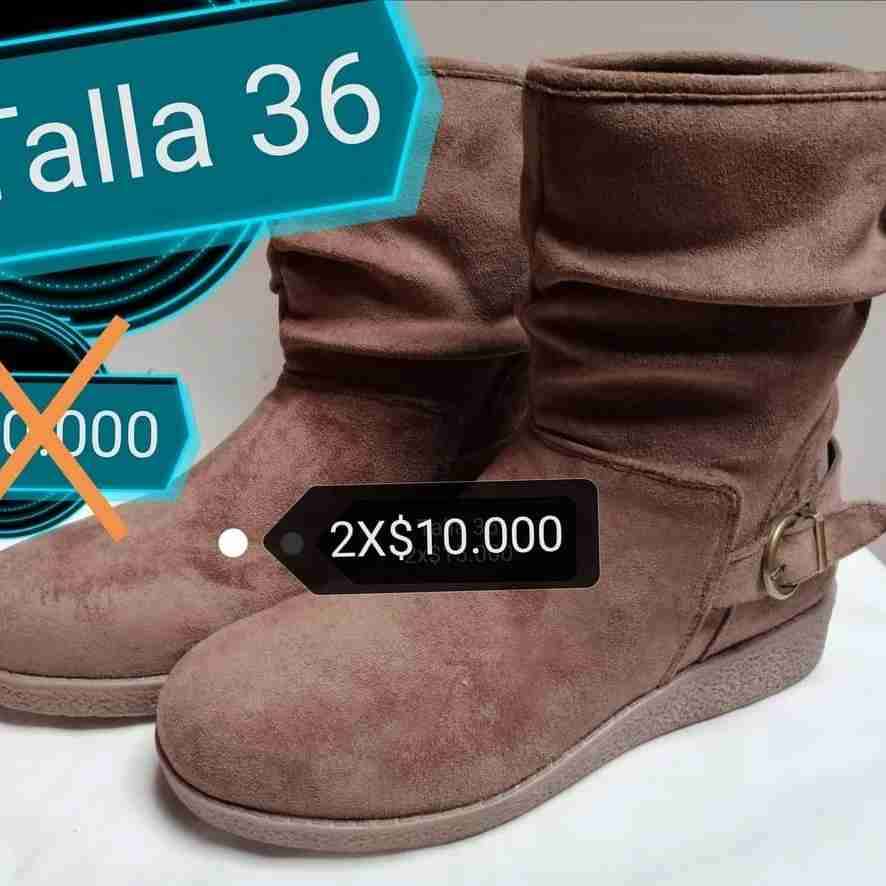 Botines marrones talla 36