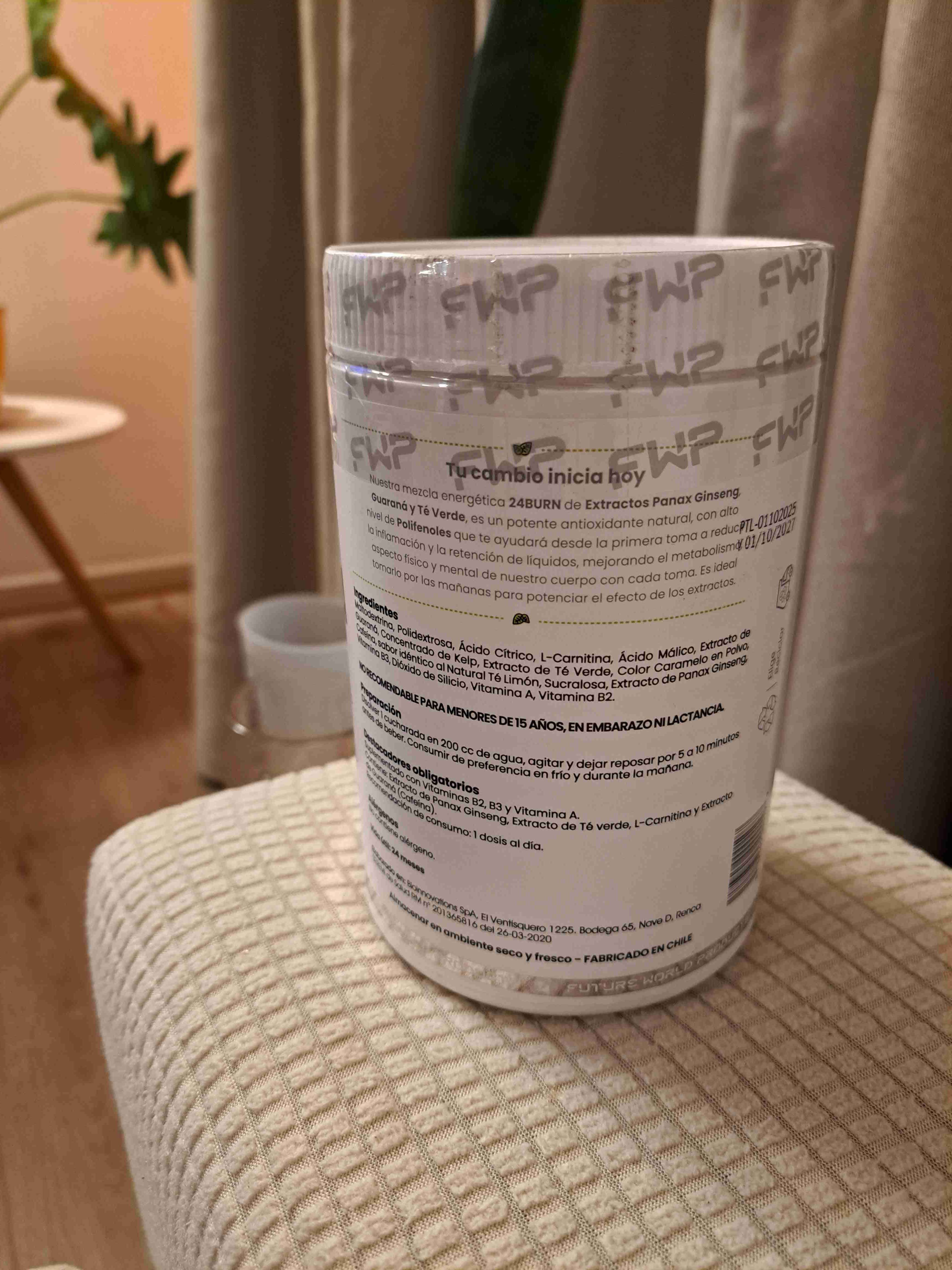 Suplemento 24Burn QUEMADOR DE GRASA - miniatura 3