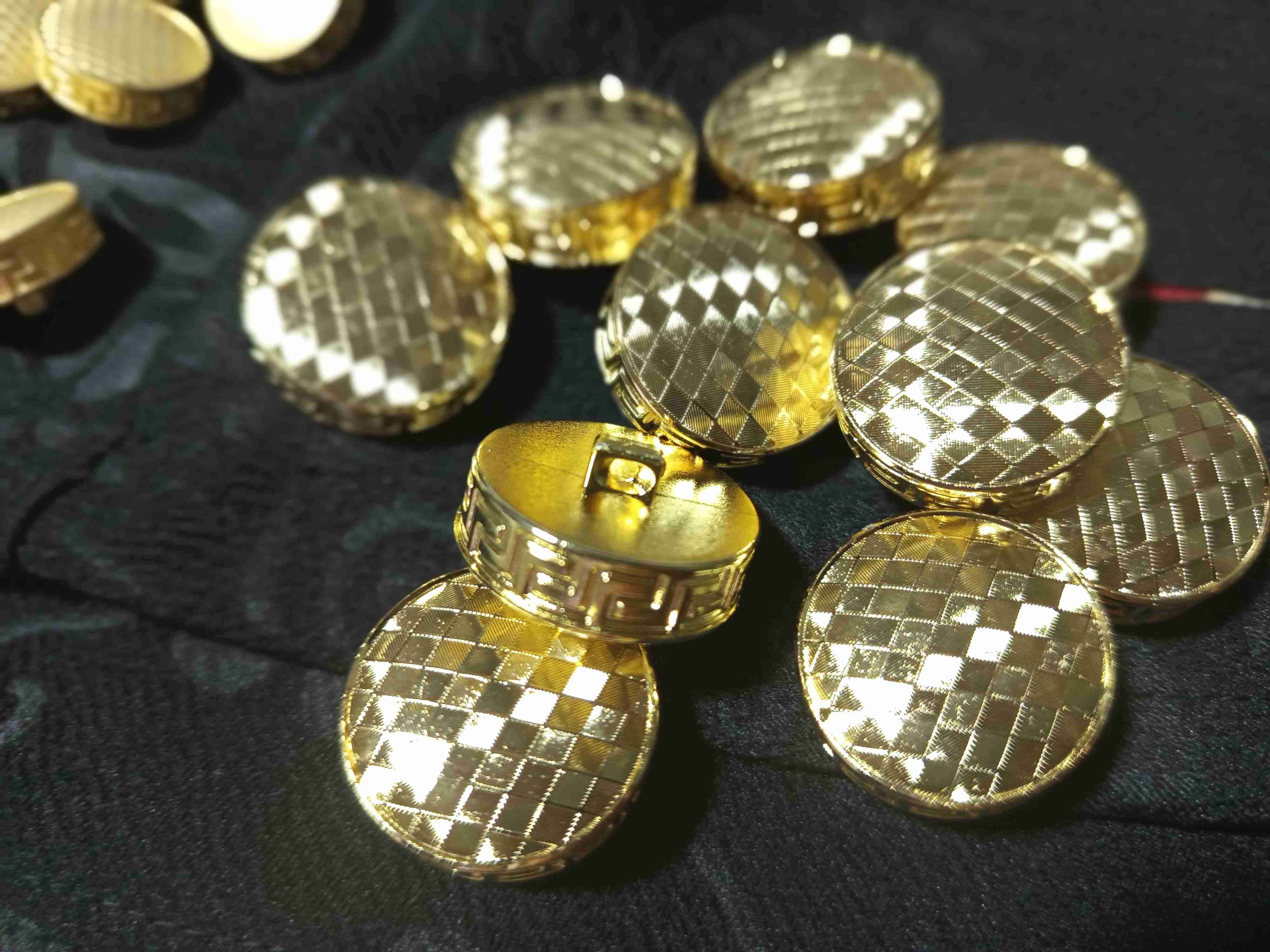 Hebilla metálica Kalabaza dorada - miniatura 6