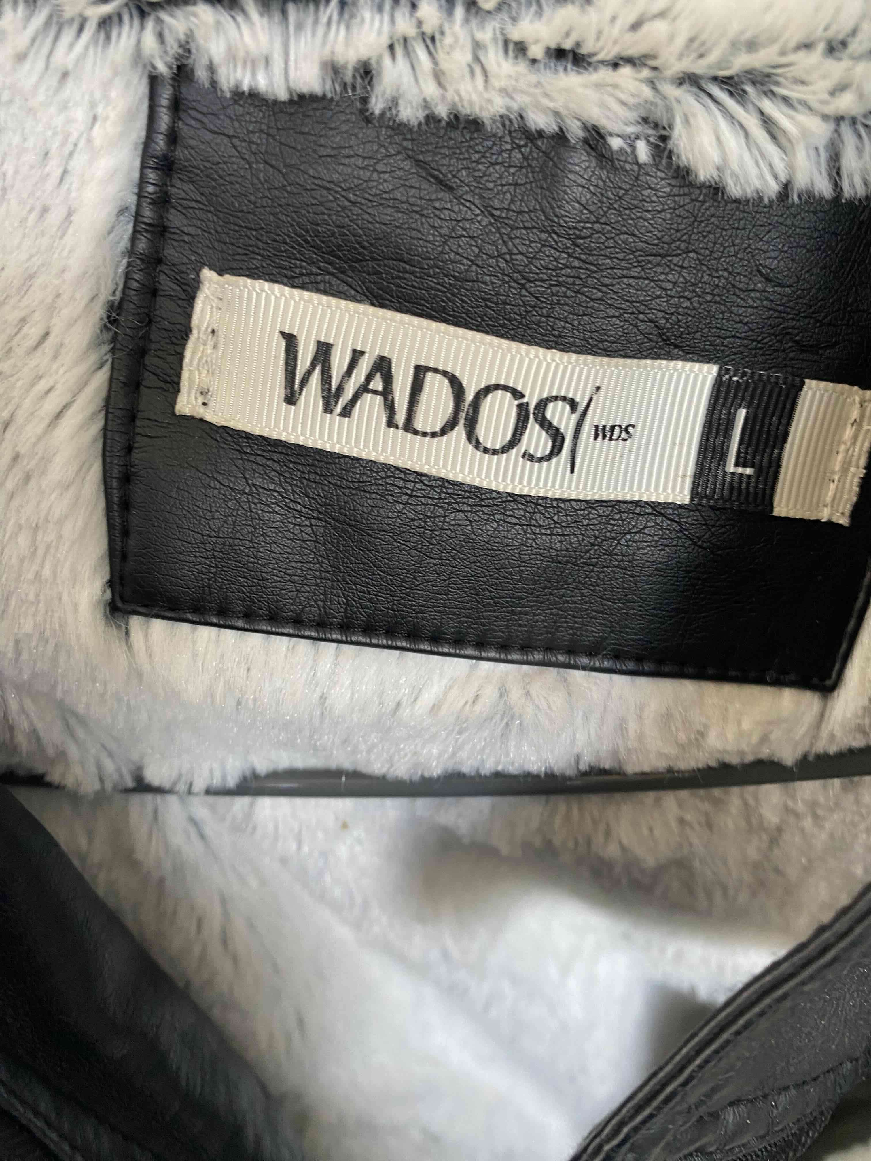 Chaqueta negra de cuero sintético - miniatura 2