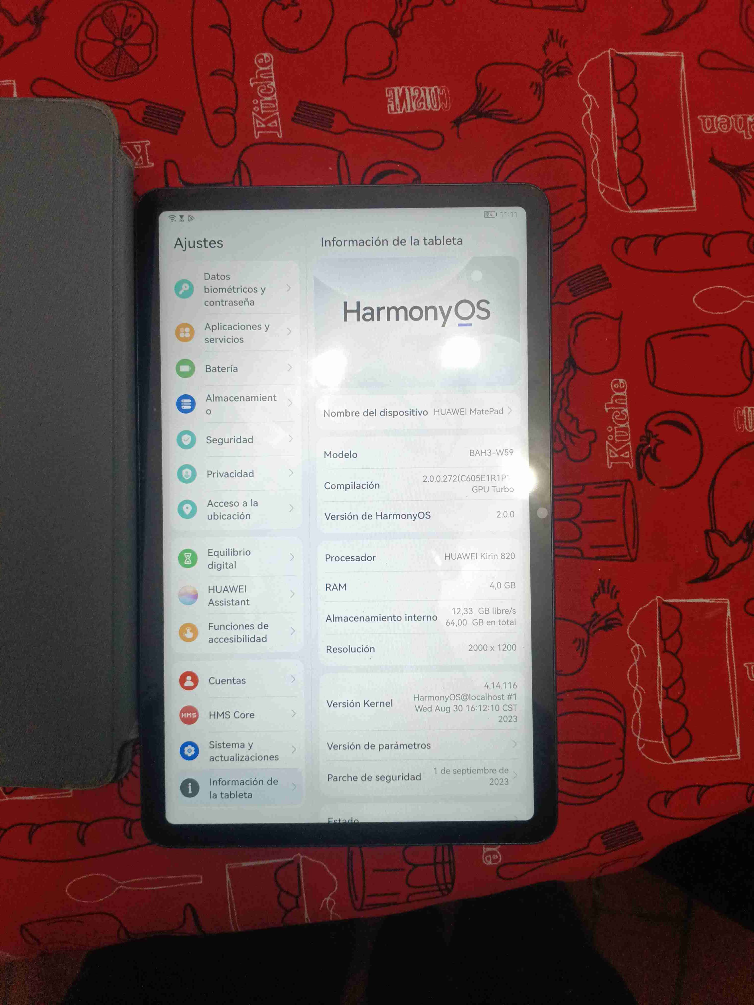 📱 SE VENDE HUAWEI MATEPAD 11 + Lápiz + Teclado - miniatura 2