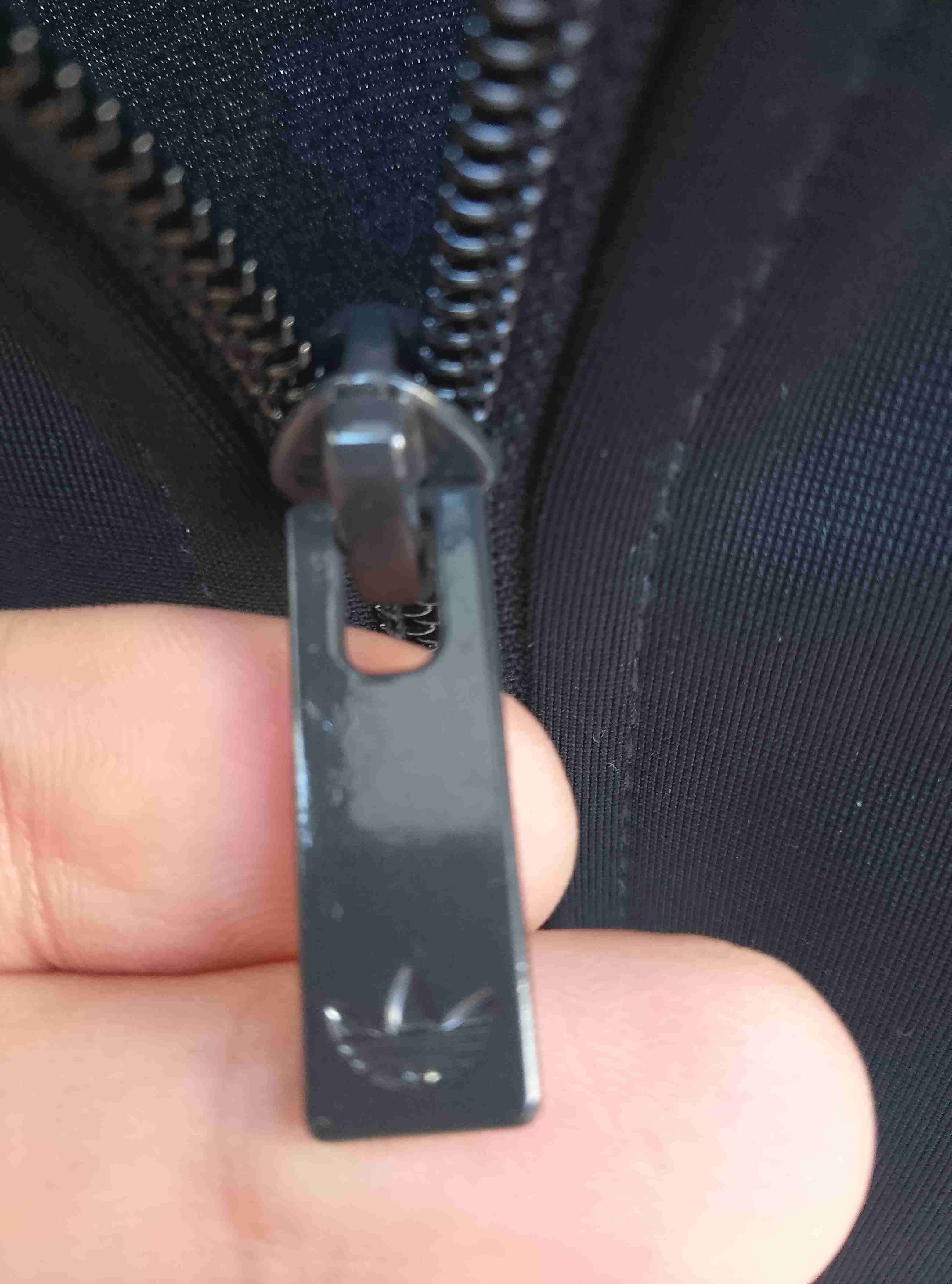 Chaqueta Adidas Firebird negra con logo clasico - miniatura 2