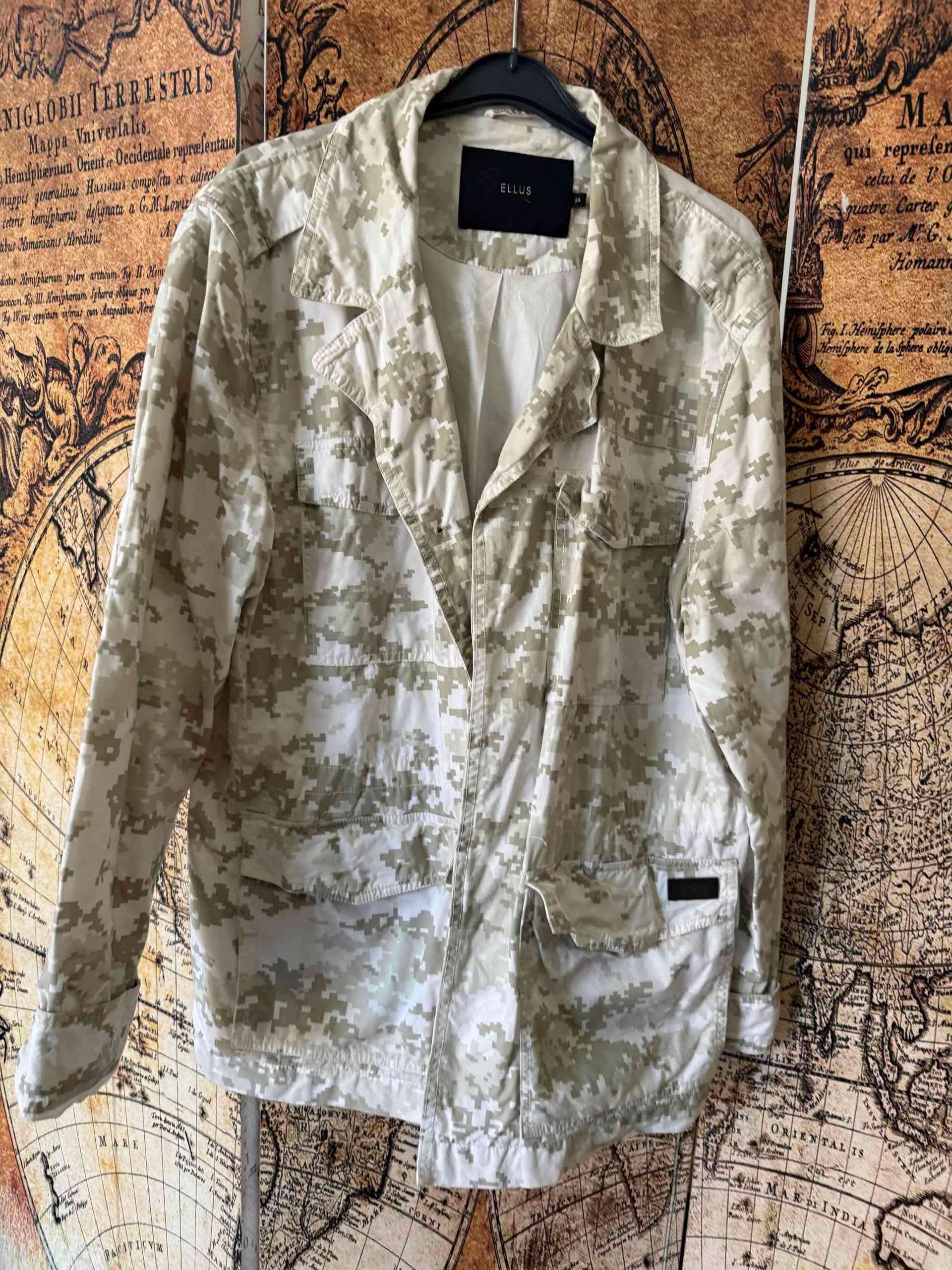 Chaqueta camuflaje Ellus beige - miniatura 1